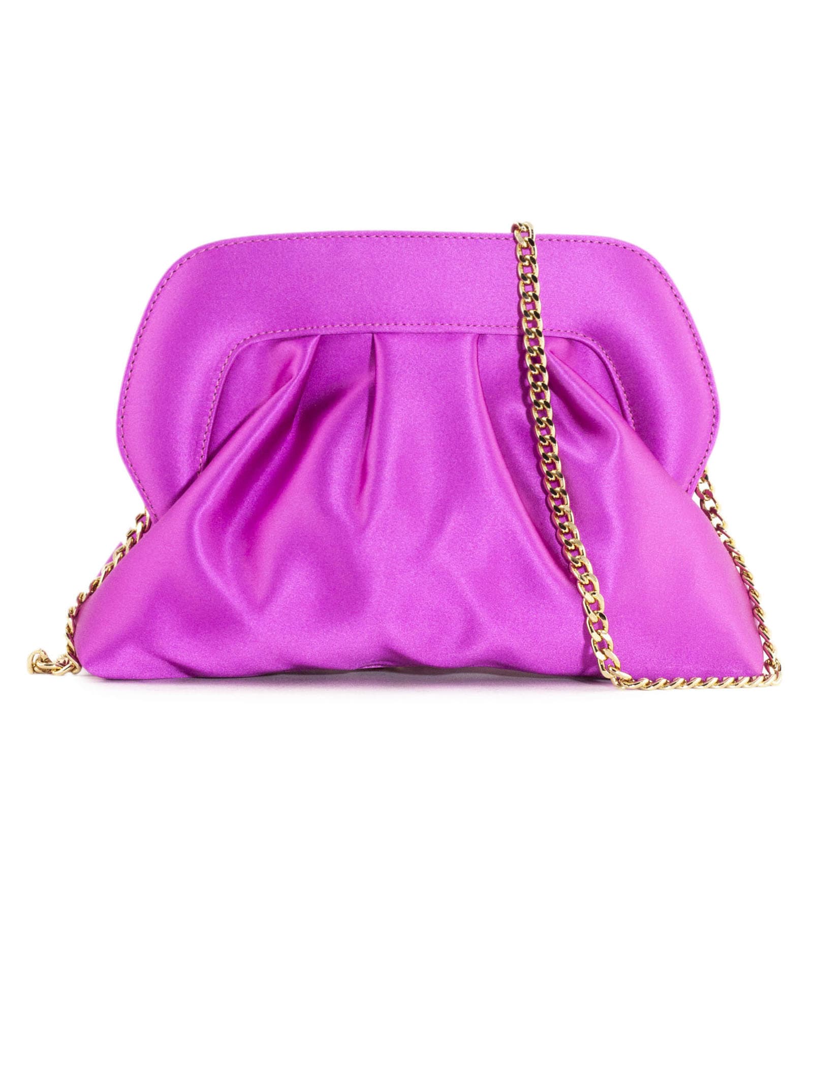 Fuchsia Satin Ophelia Bag