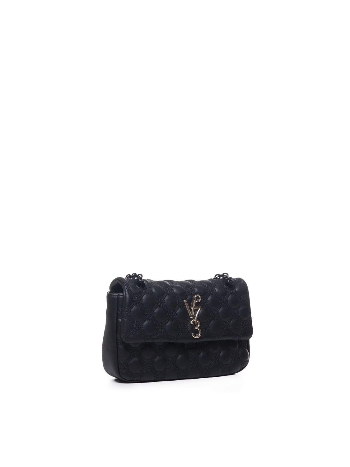 Shop V73 Marzia Shoulder Bag In Black