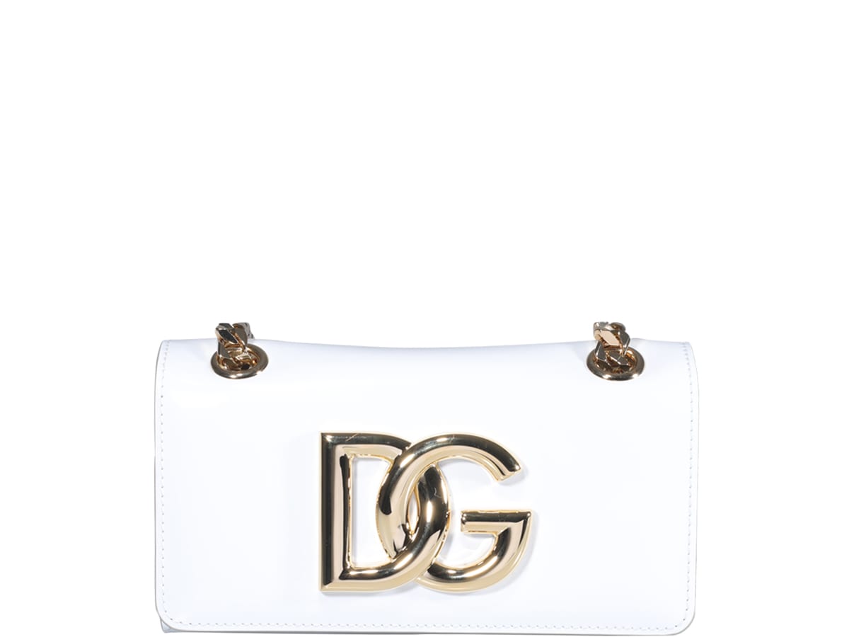 Dolce & Gabbana Dg Logo Phone Cover In White