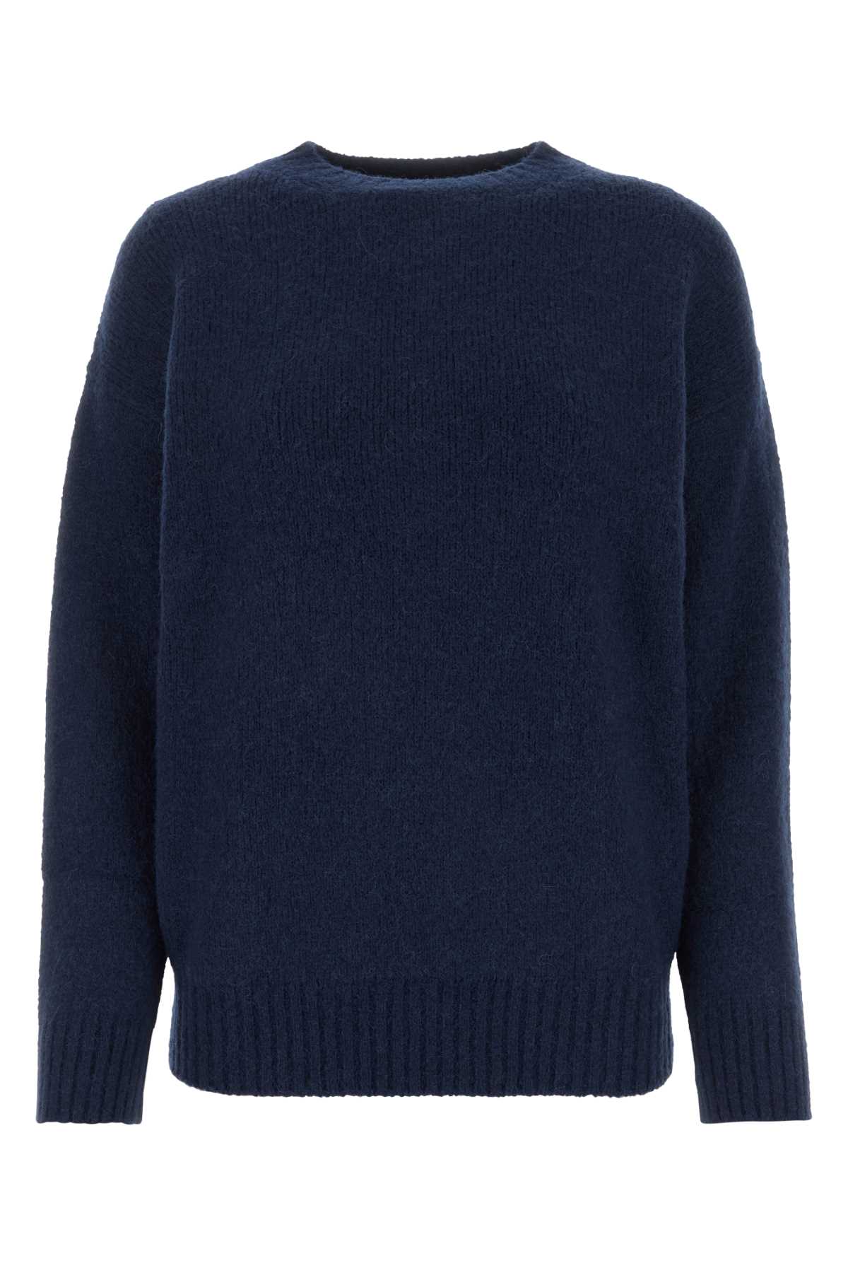 Navy Blue Alpaca Blend Xanadu Sweater