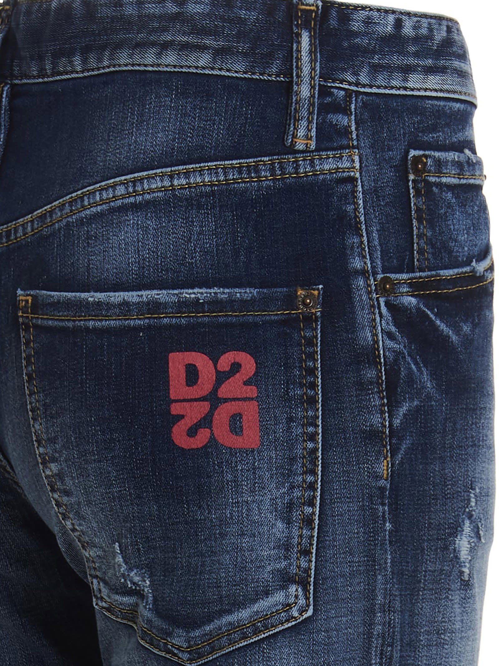 Dsquared2 Bob Jean In Blue