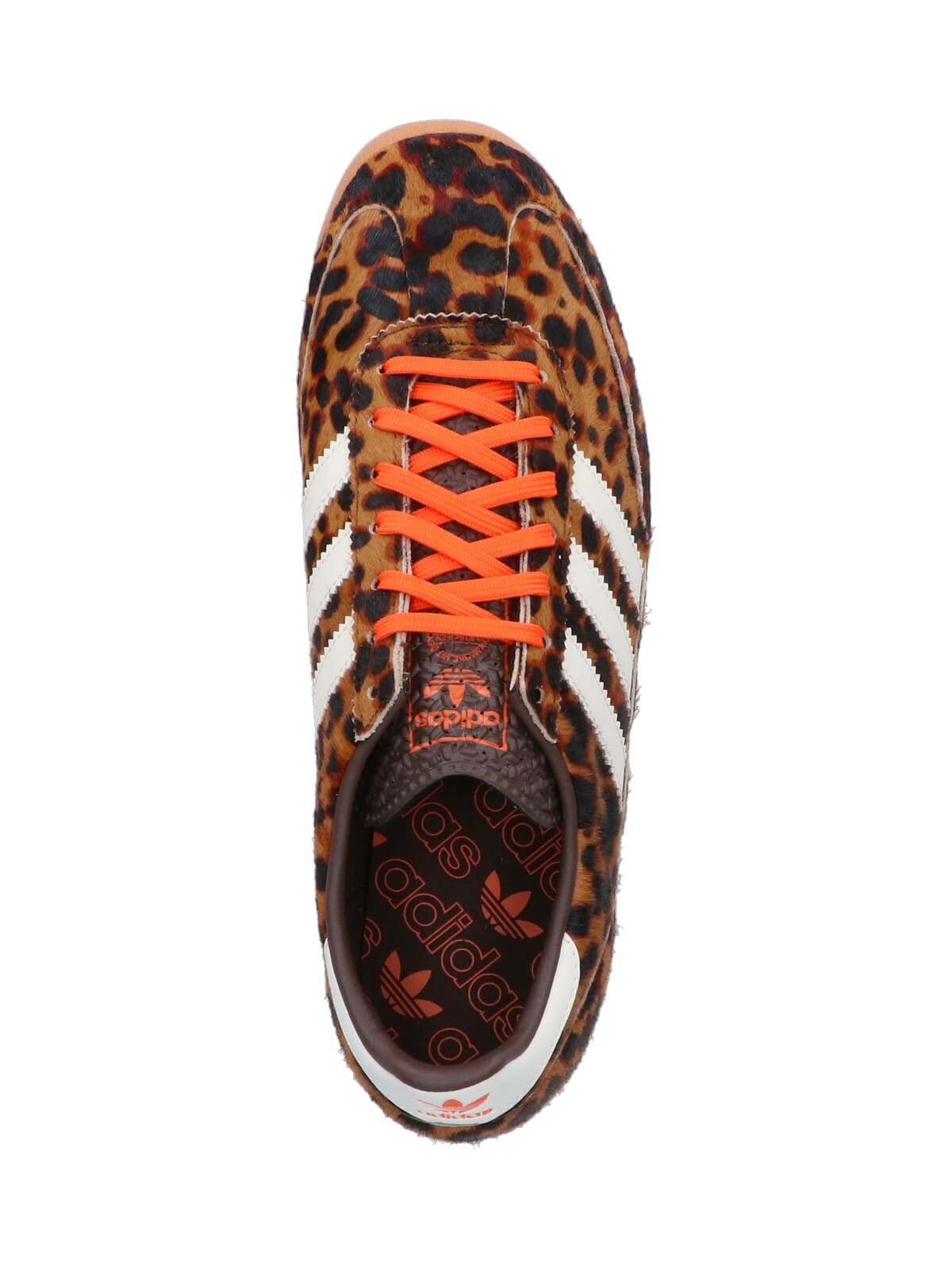 Adidas Originals Womens Adidas Sl 72 Leopard-print Suede And Mesh Low-top Trainers In Black