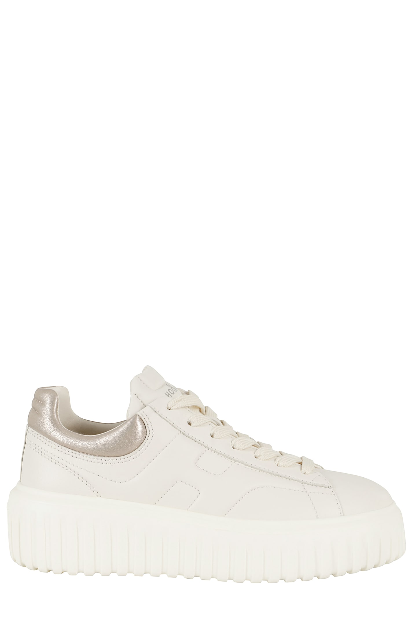 Hogan Woman Sneakers Off White Size 11 Leather