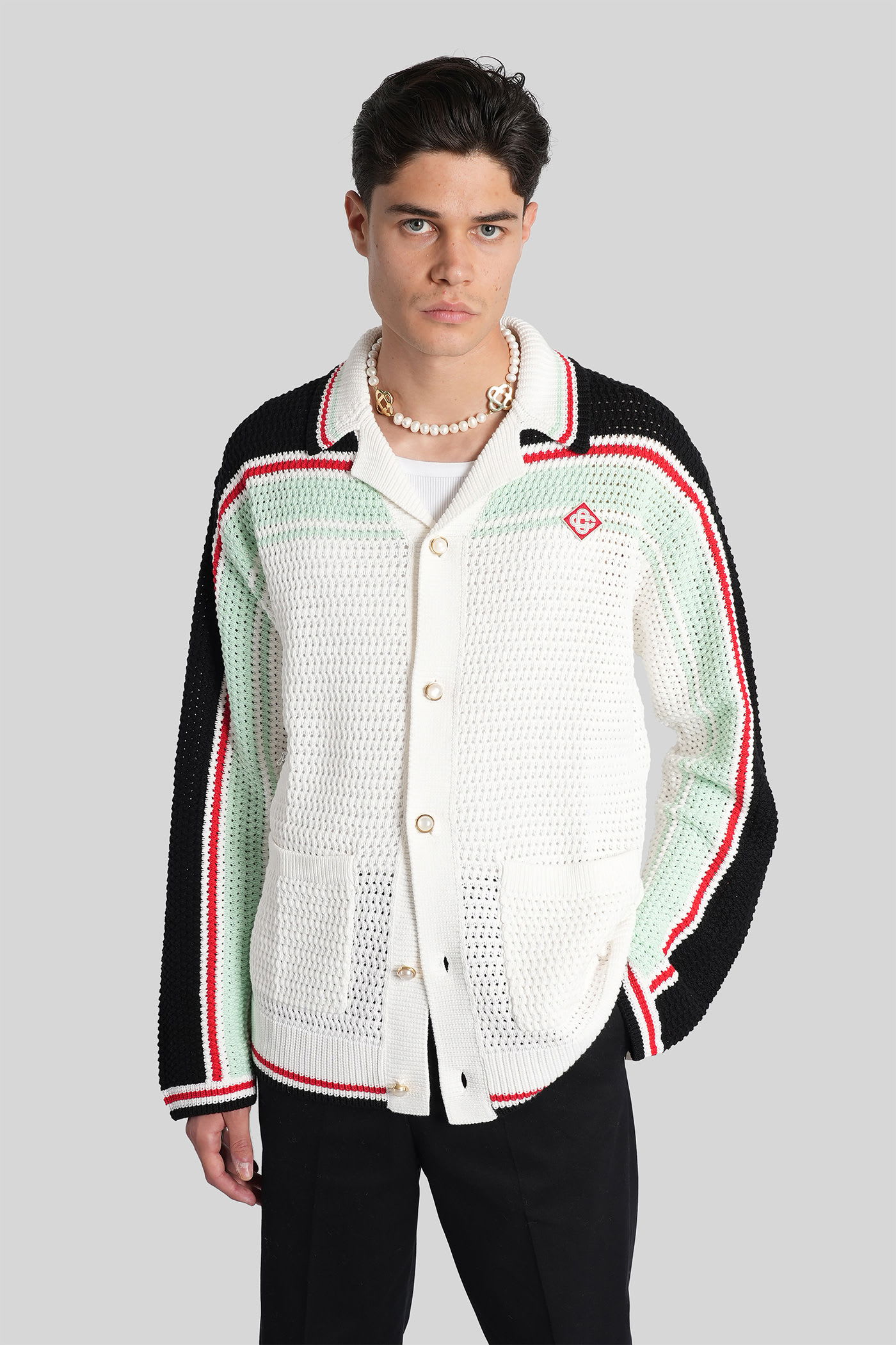 Shirt In White Cotton