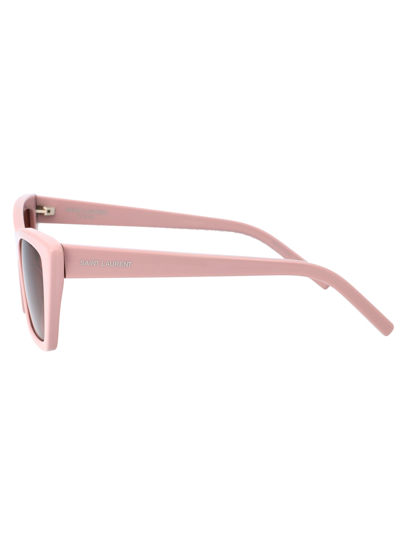 Saint Laurent Brown Cat Eye Ladies Sunglasses Sl 276 Mica 058 55 In Multi