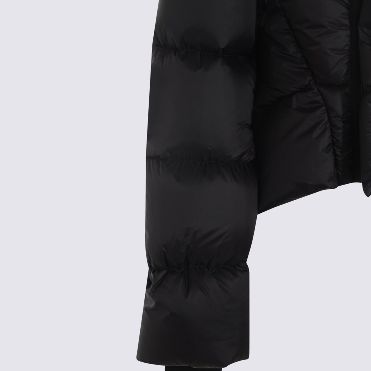 Rick Owens Naska Duvet Down Jacket In Black