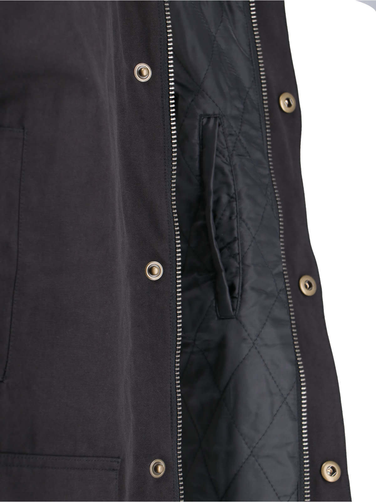 Shop Dunst Tech Jacket Hunting In Black