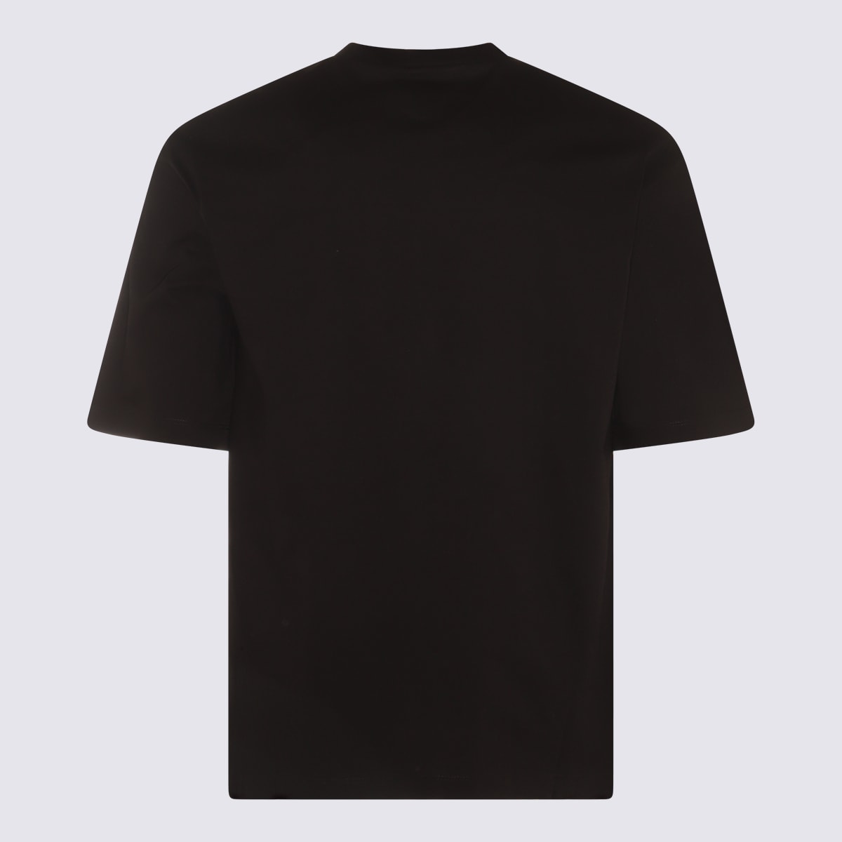 Shop Dsquared2 Black, White And Red Cotton T-shirt