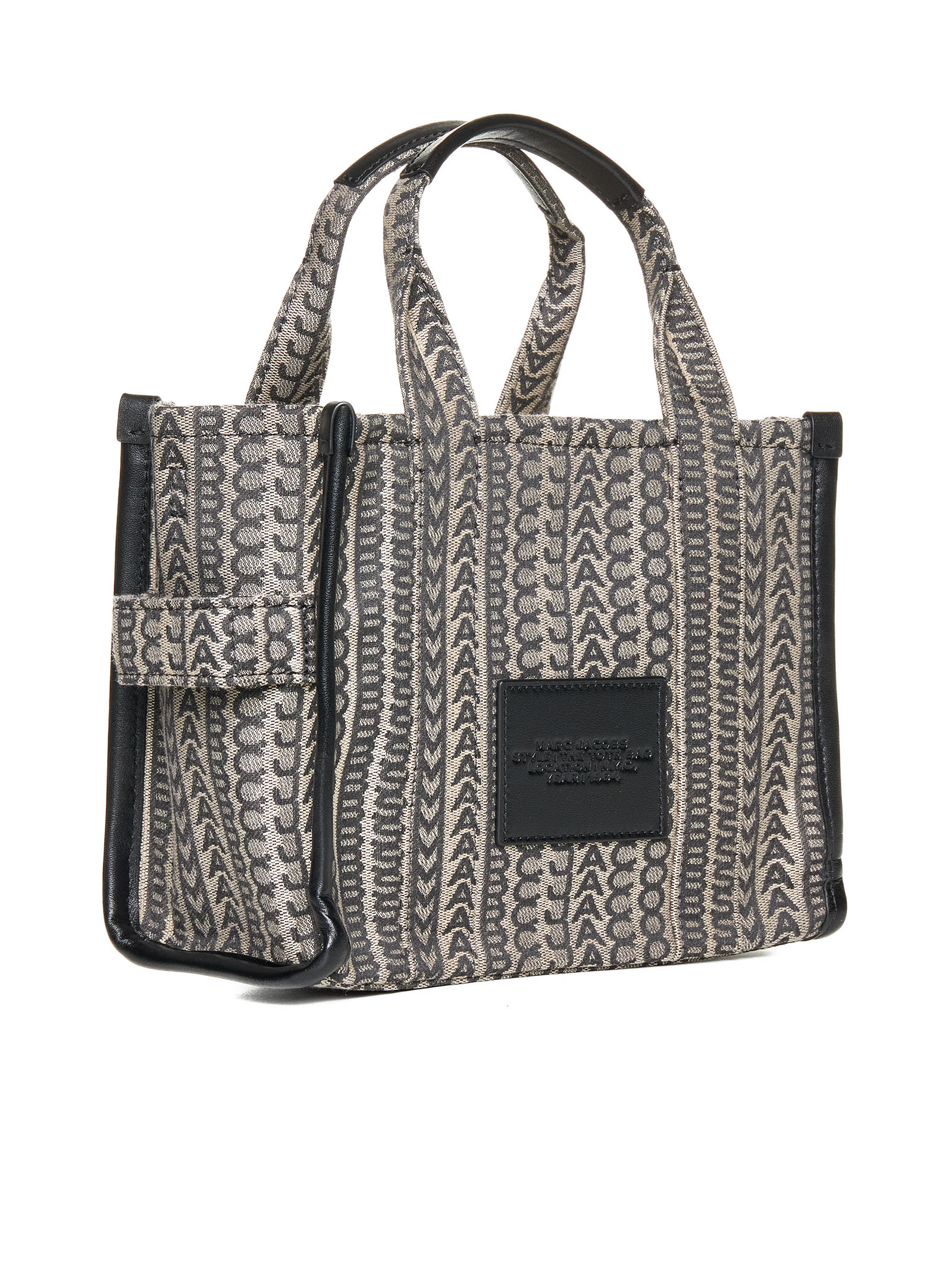 Shop Marc Jacobs Tote In Beige Multi