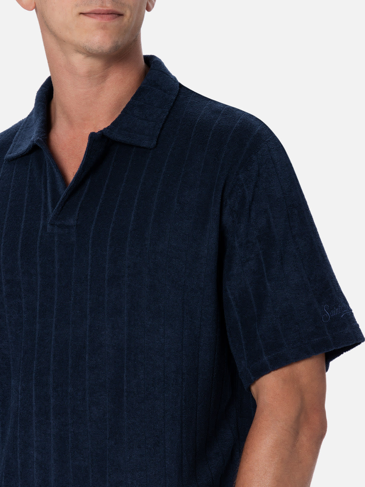 Mc2 Saint Barth 'sloan' Polo Shirt In Blue