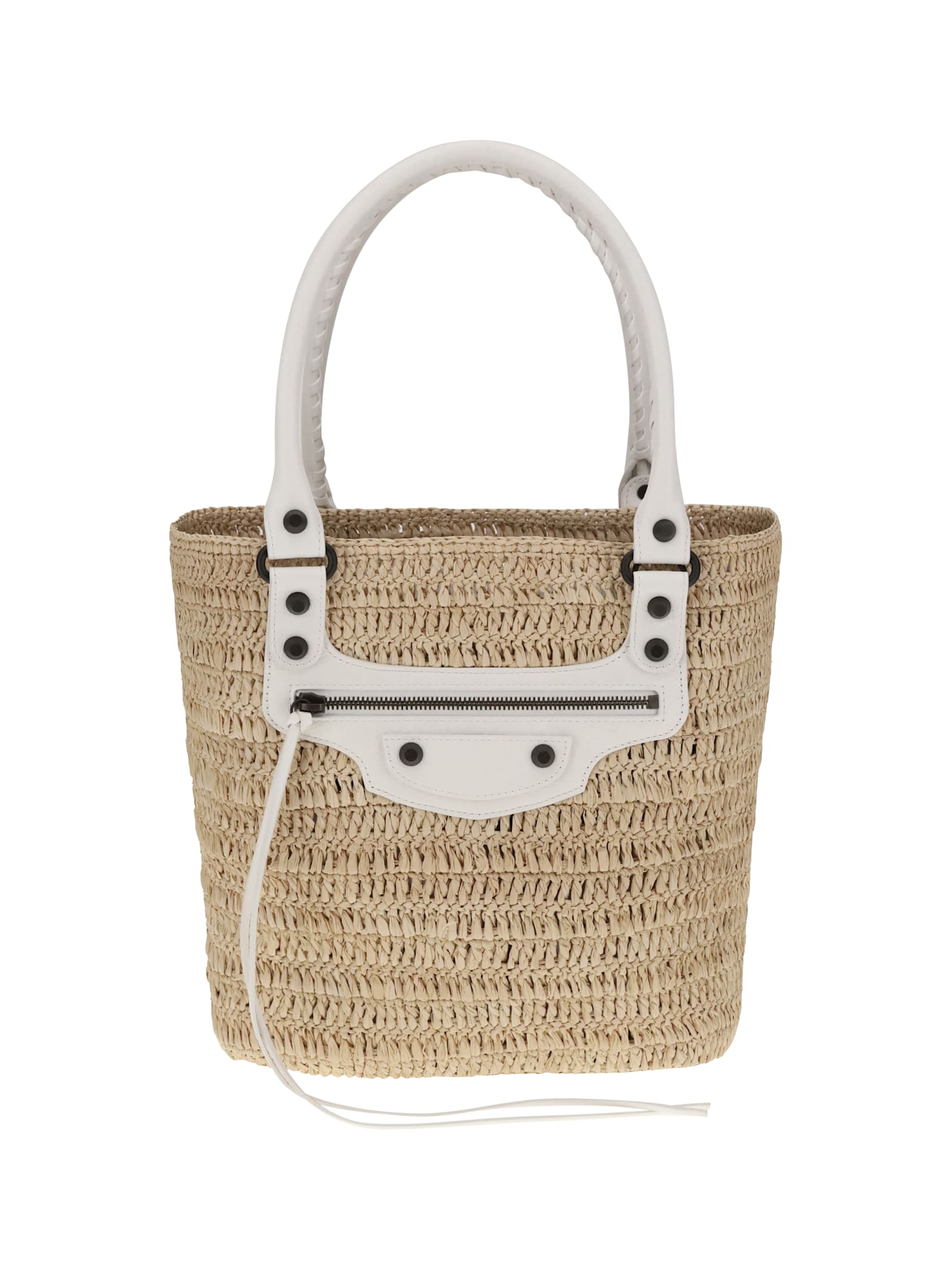 Le City Small Straw Shoulder Bag