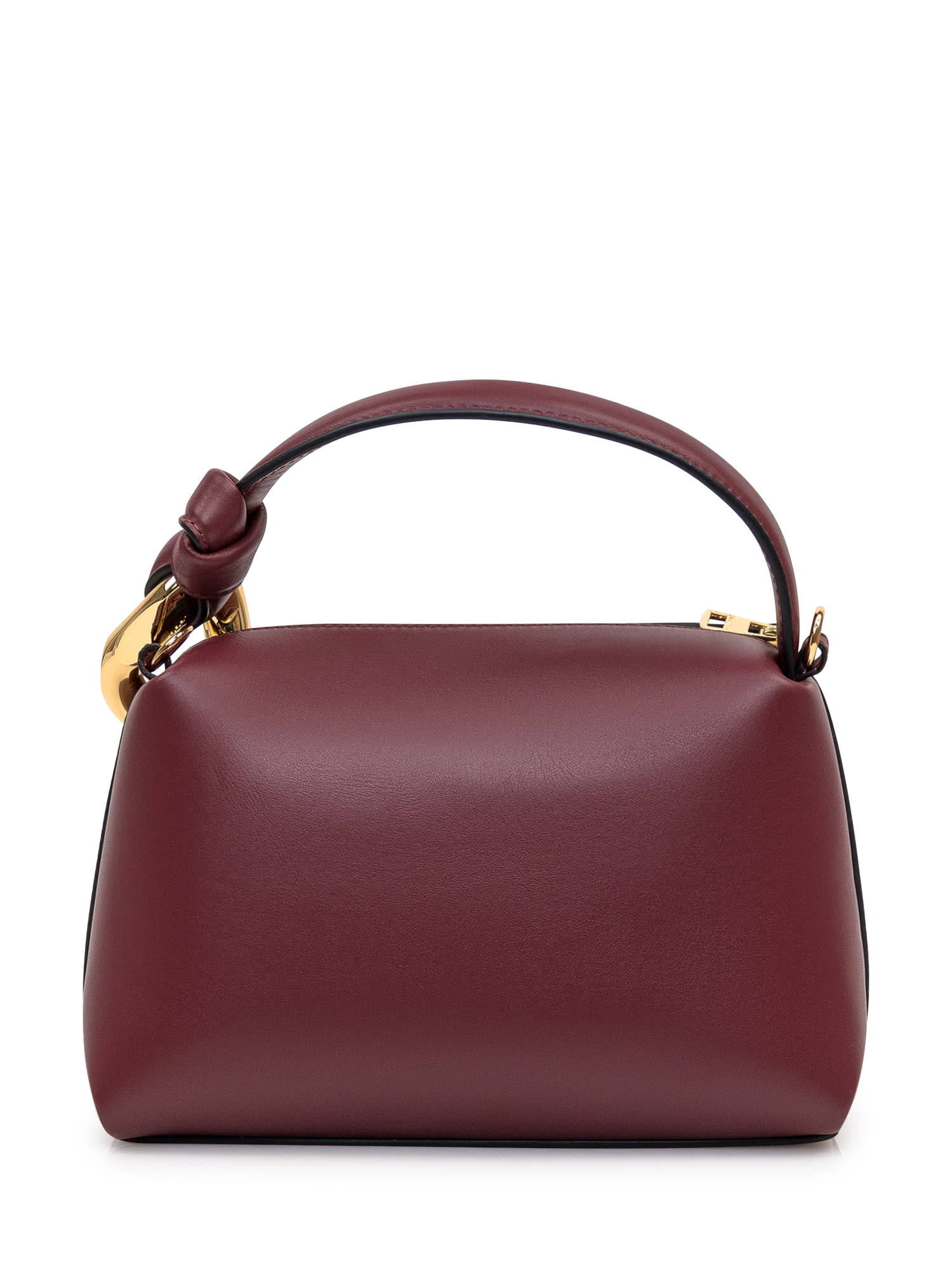 Shop Jw Anderson The Jwa Small Bag In Burgundy