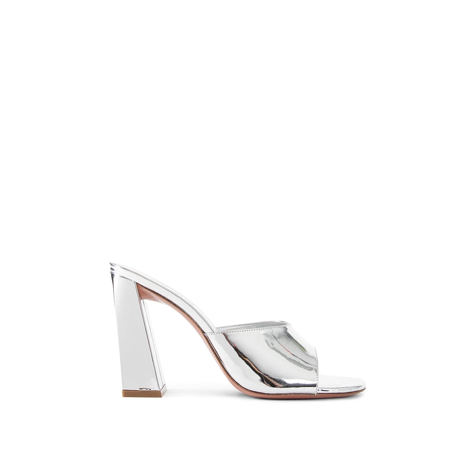 Brigitte 95 Mirror Mules - Amina Muaddi - Modalova