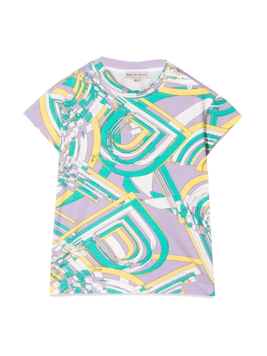 Pucci Babies' Special T-shirts In Multi
