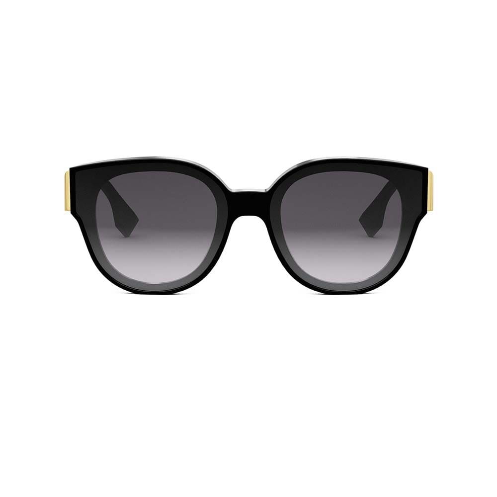 Shop Fendi Sunglasses In Nero/grigio