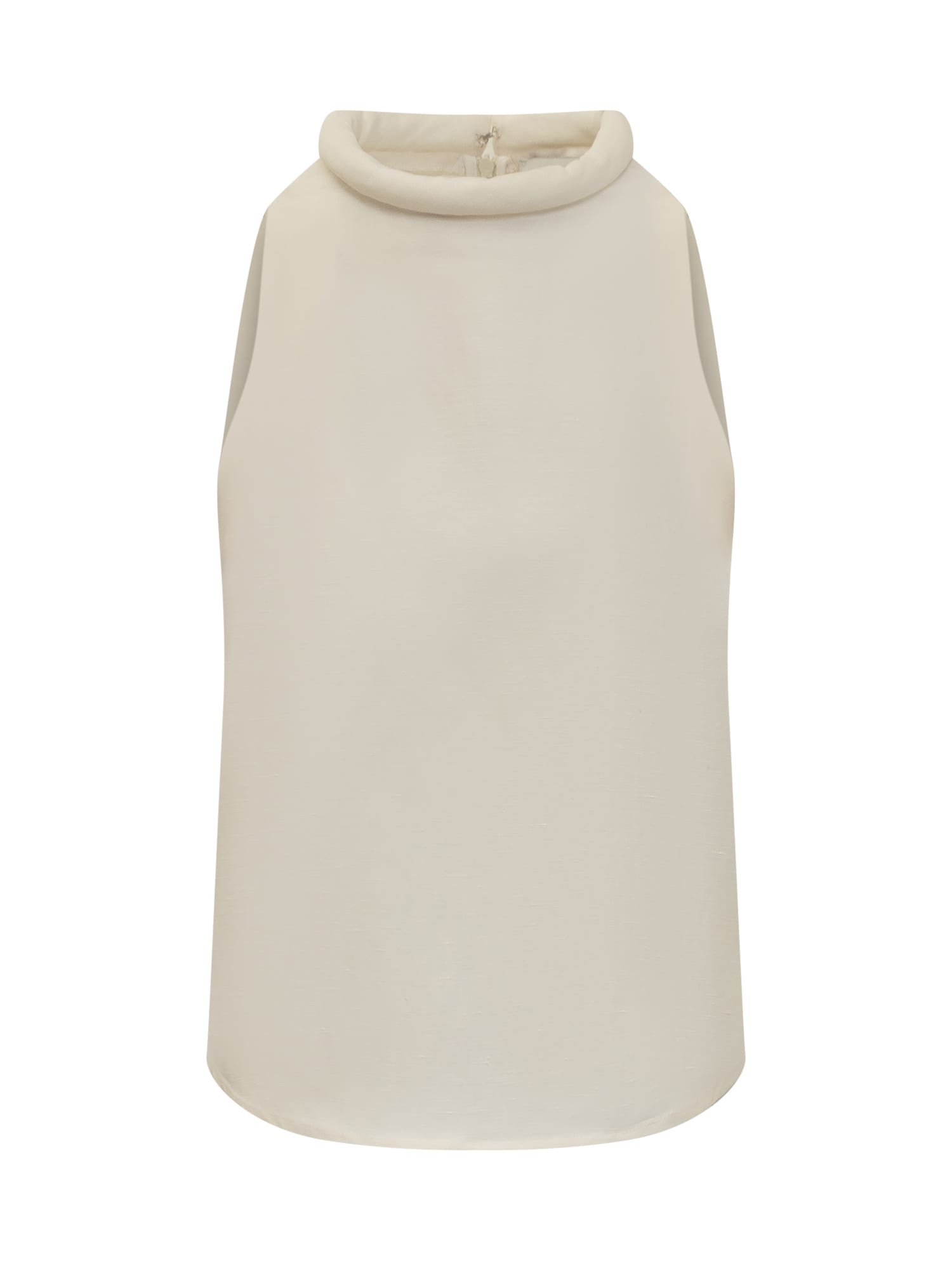 Shop Loulou Studio Top In Ivory