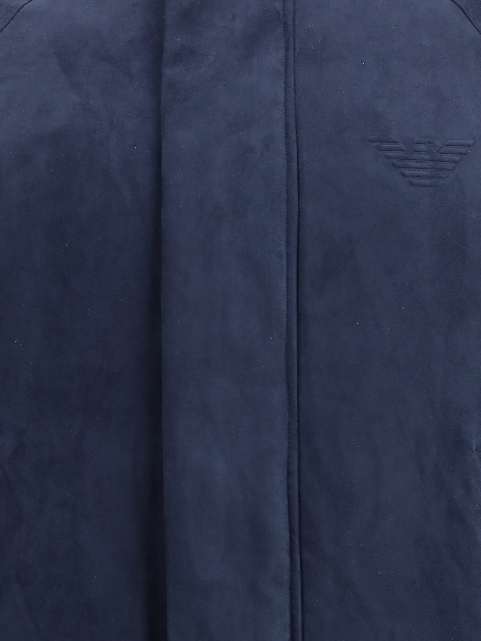 Emporio Armani Reversible Jacket From Capsule Collection New York In Blue