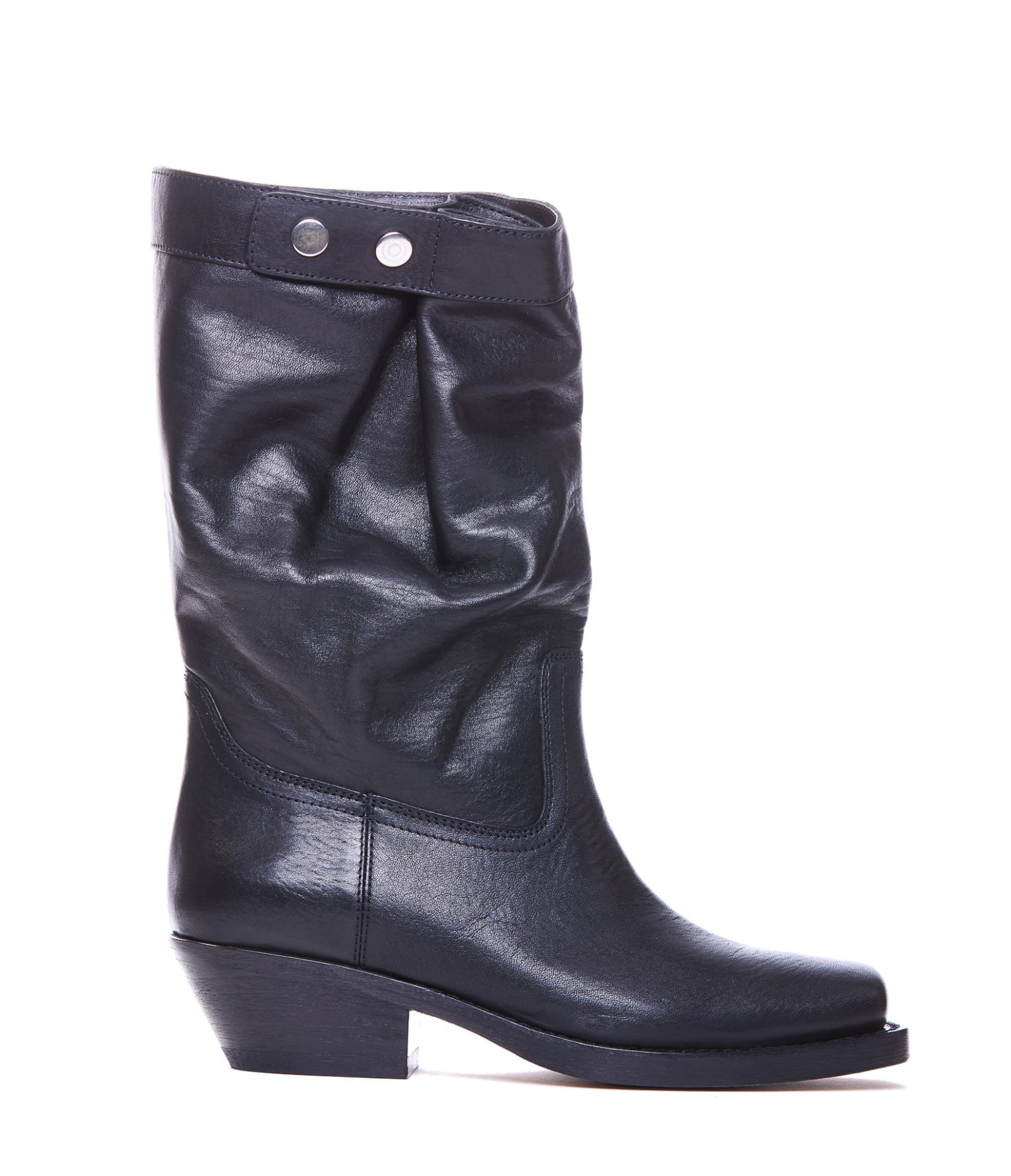 Shop Isabel Marant Ademe Boots In Black