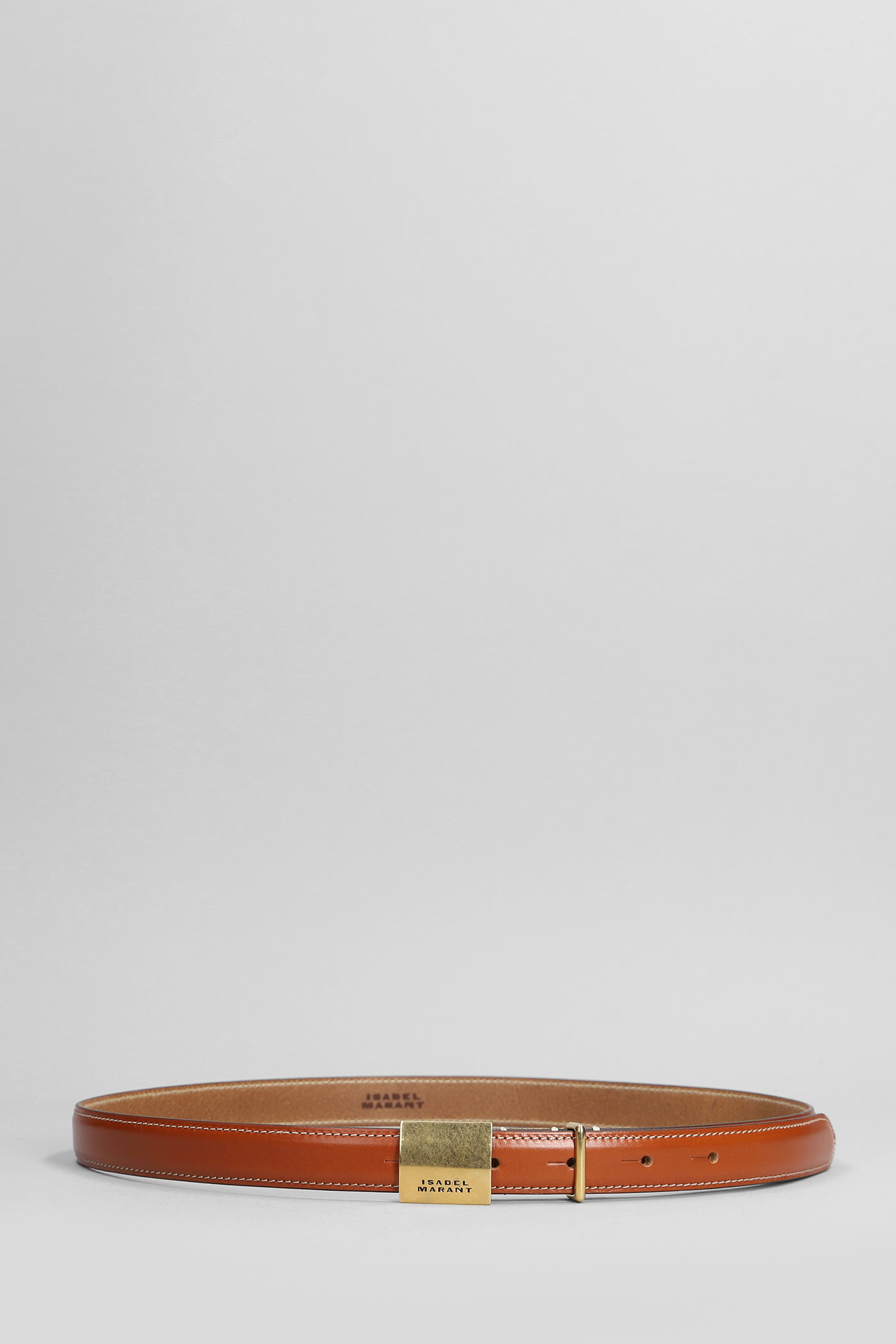 Isabel Marant Lowell Belts In Leather Color Leather