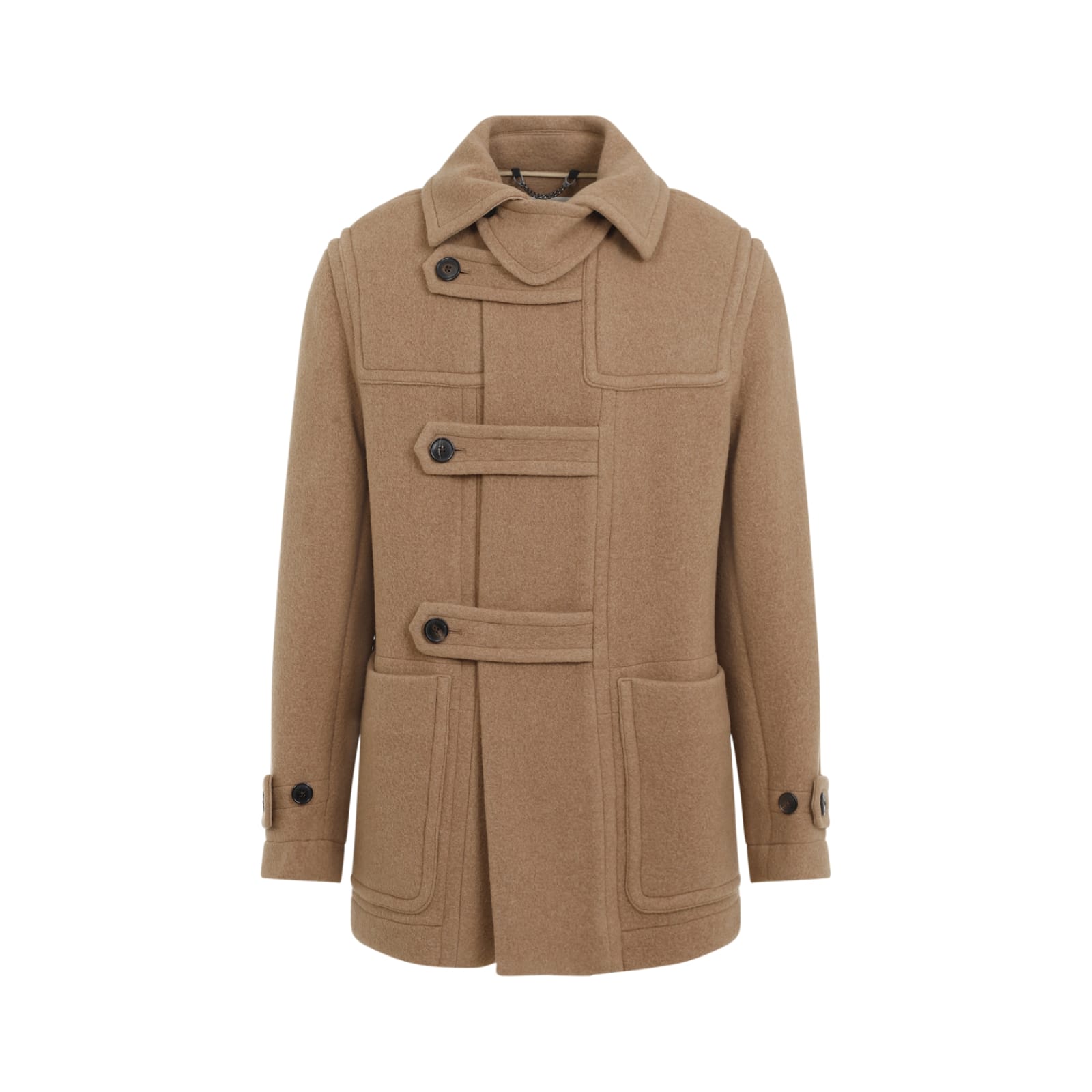 Shop Dries Van Noten Ranner Coat In Camel