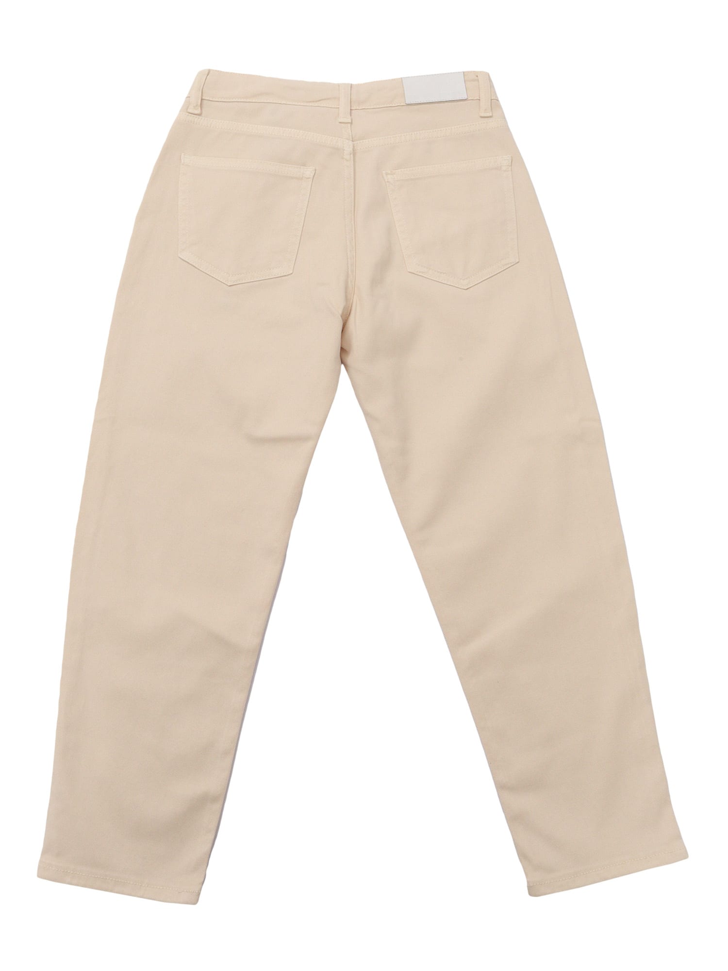 Msgm Denim Pants Boy In Neutral
