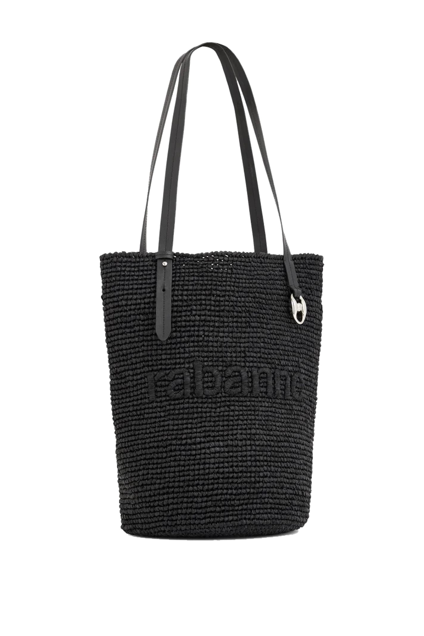 Shop Rabanne Shoulder Bag In Black