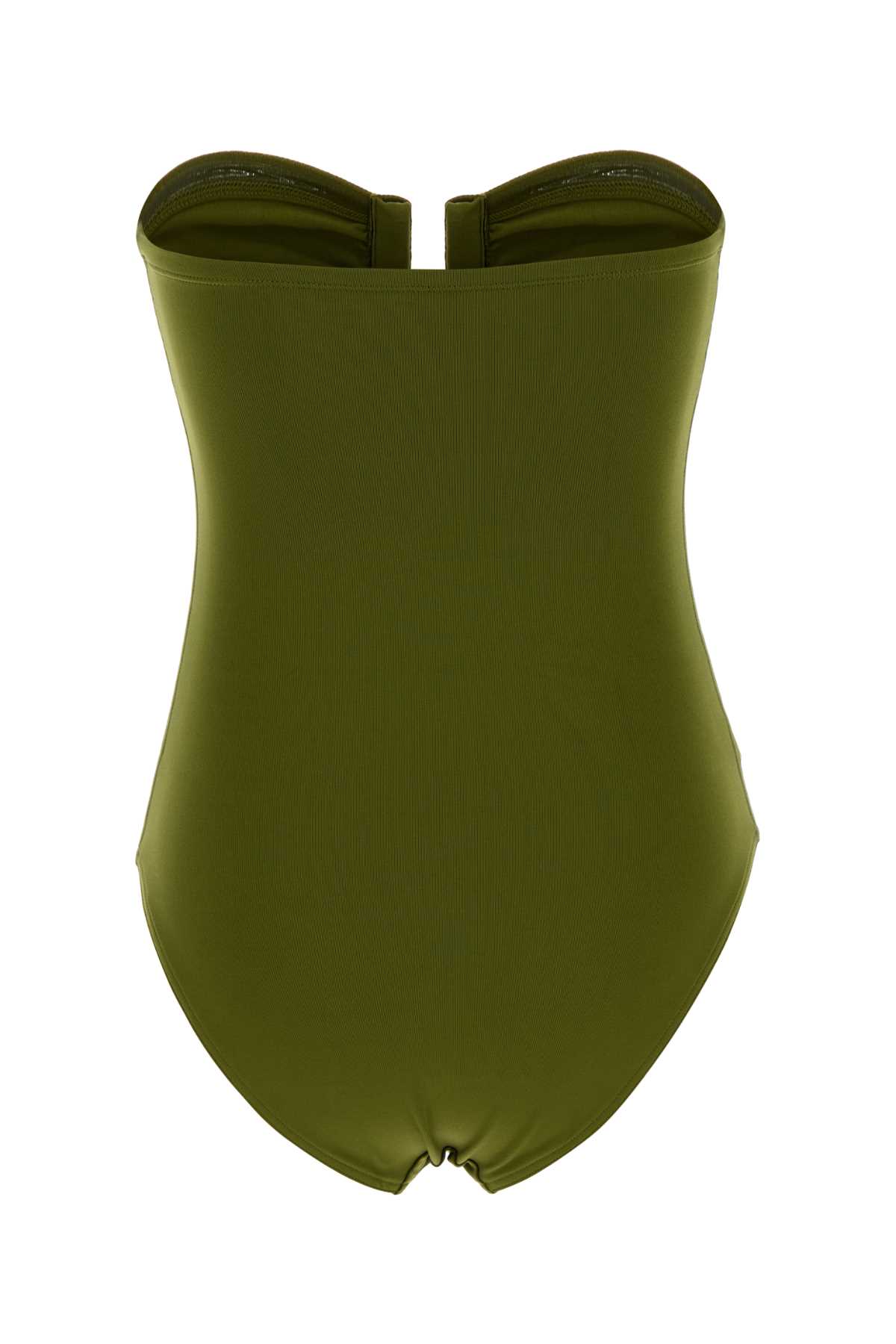 Eres Pistachio Green Stretch Nylon Cassiopee Swimsuit In Green