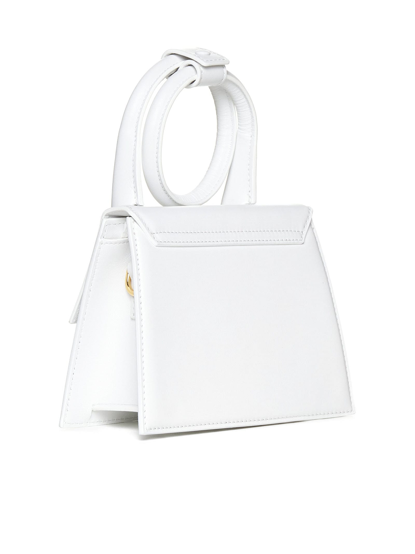 Jacquemus Le Chiquito Noeud Tote Bag In White