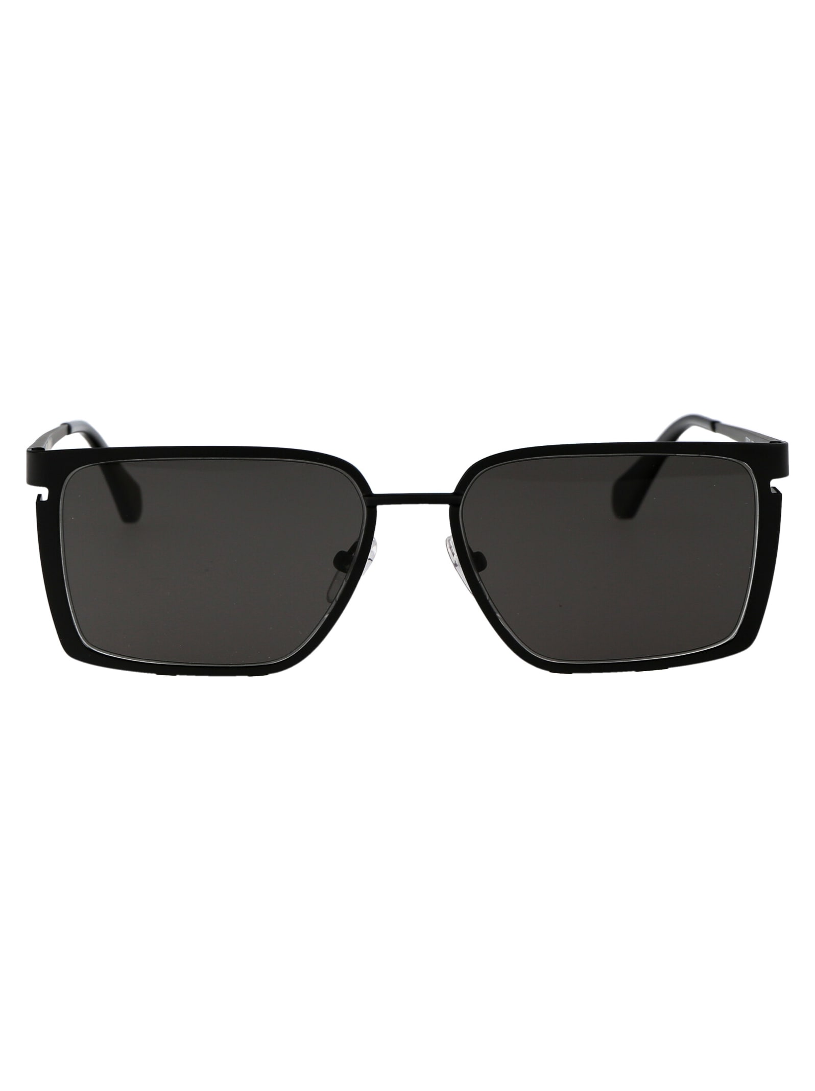 Shop Off-white Yoder Sunglasses In 1007 Black