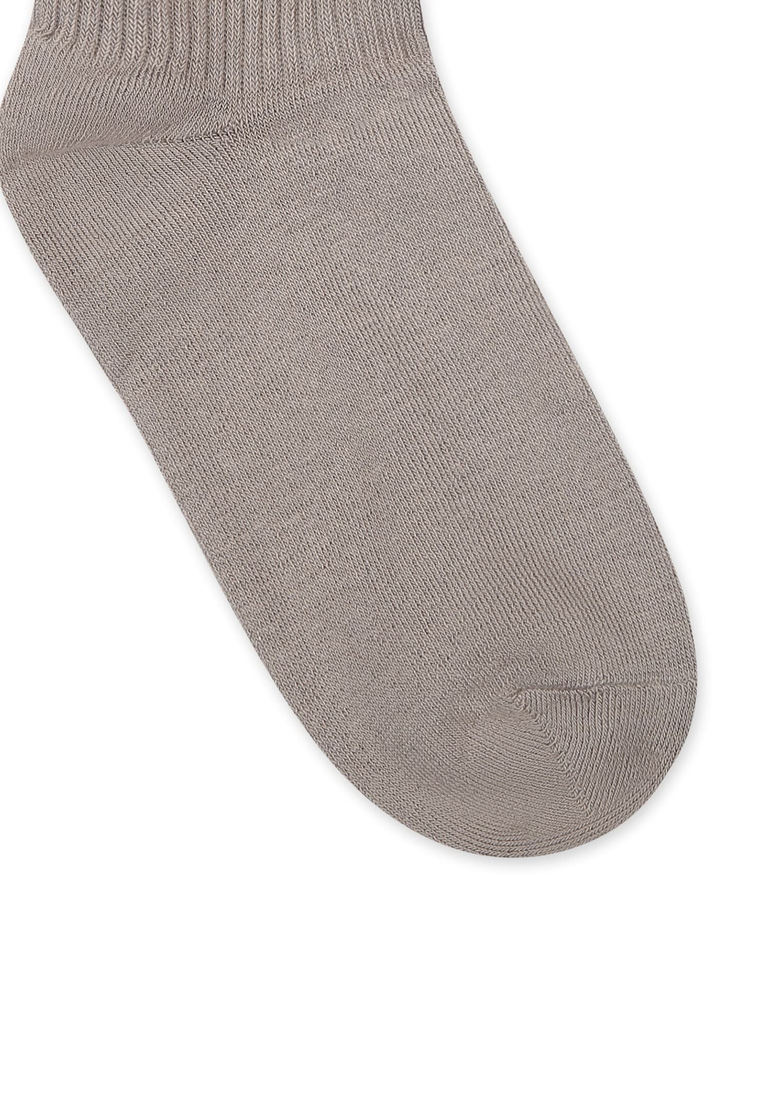 Marni Grey Socks For Kids With Logo In Grey