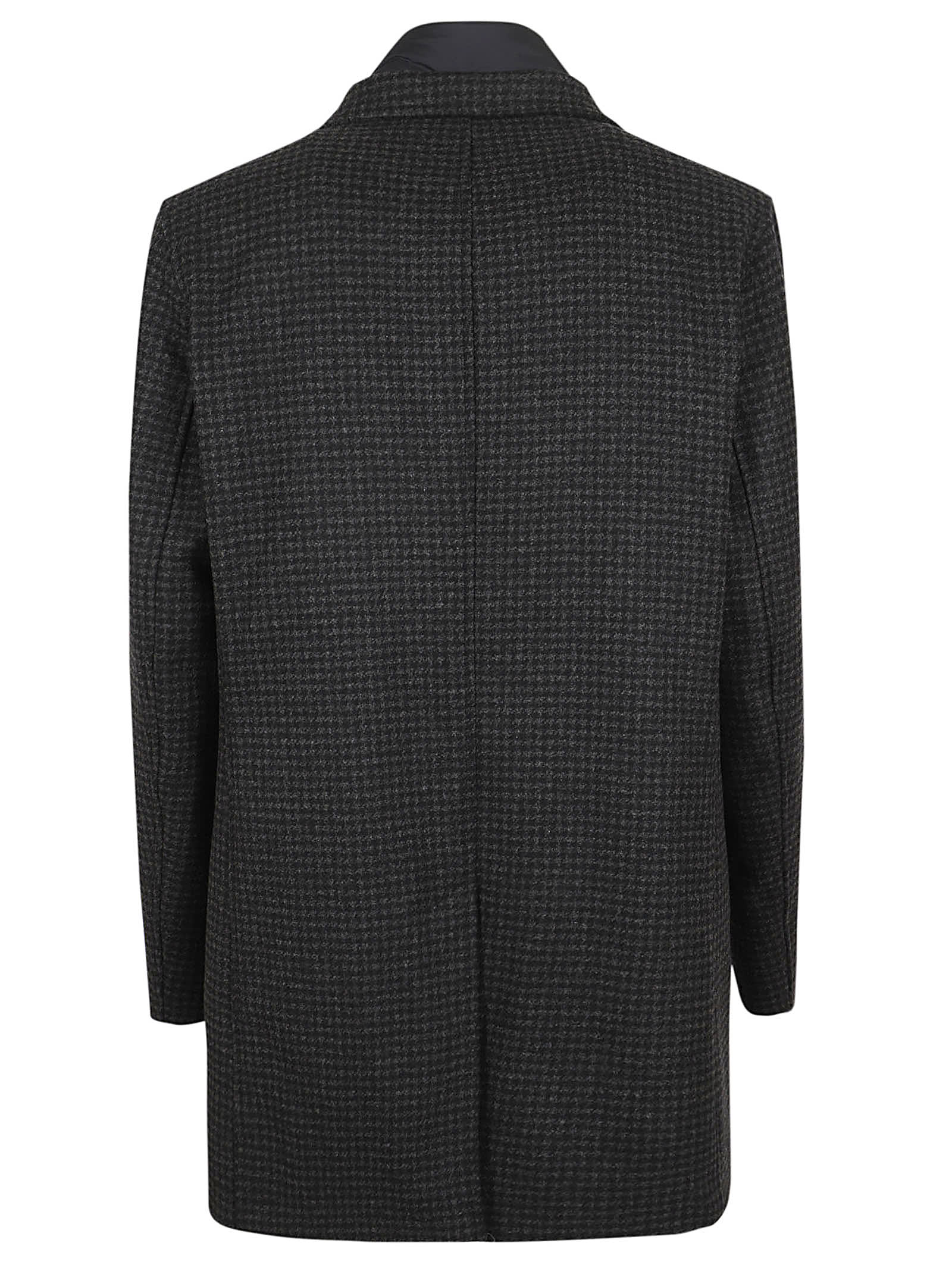Herno Ca000200u.33436r-9394 Nero Grigio In Nero Grigio