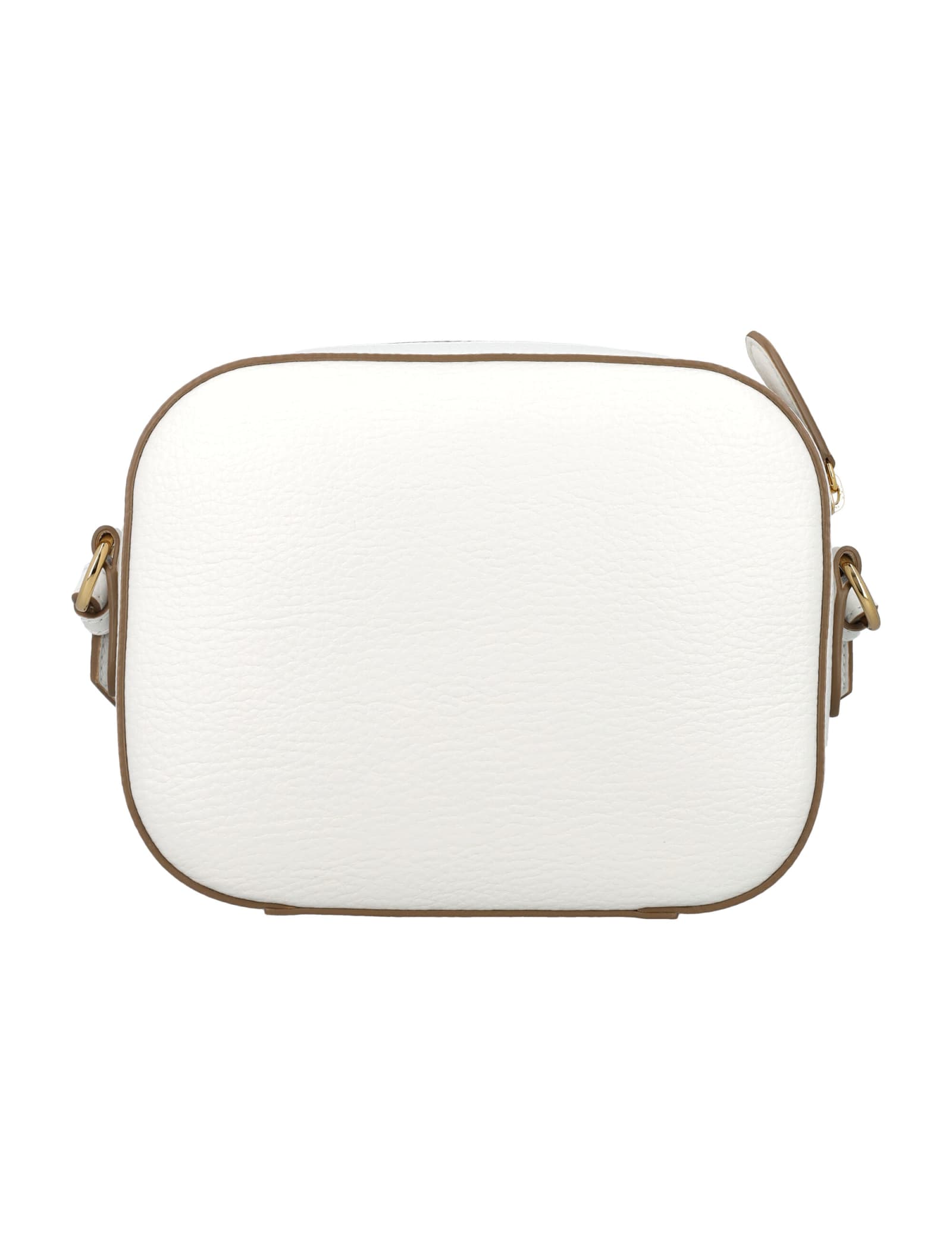 Shop Stella Mccartney Stella Logo Small Bag In Pure White