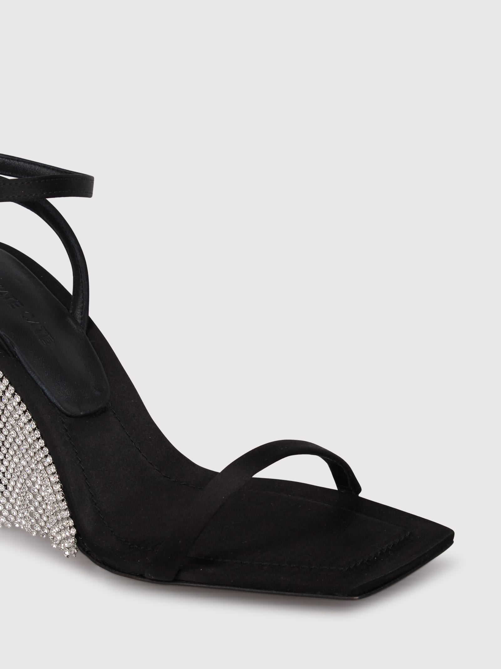 Shop Kate Cate Crystal-embellished Sandals