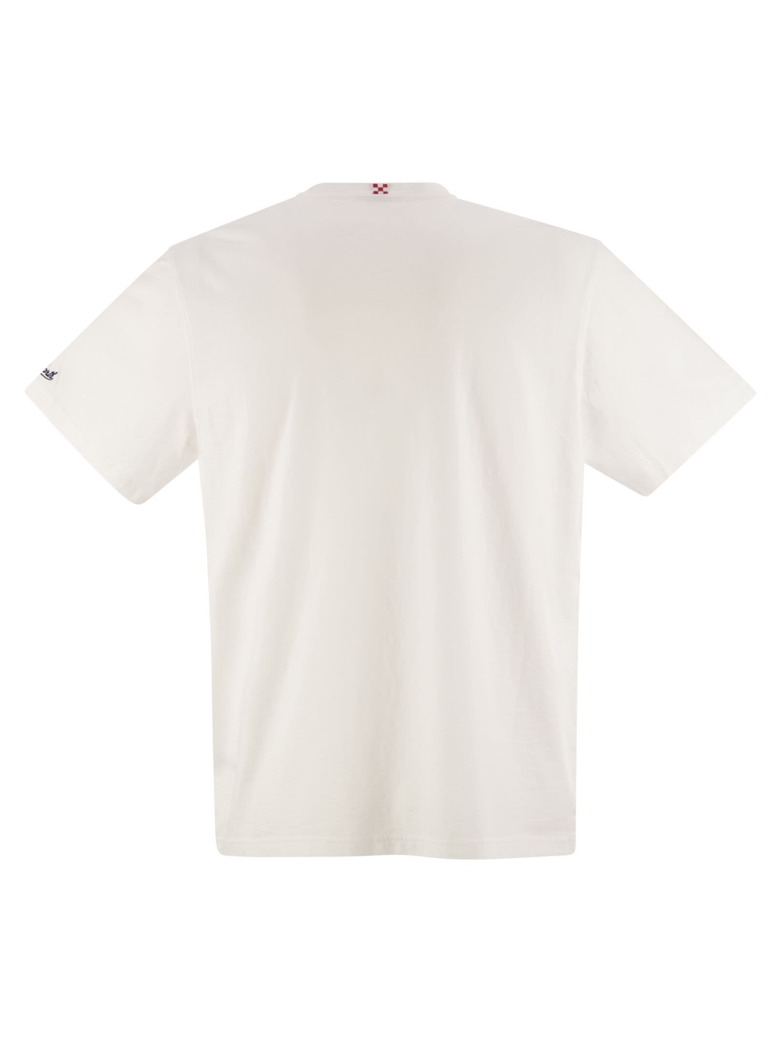 Mc2 Saint Barth T-shirt With Short Sleeves Clothing In Neutral