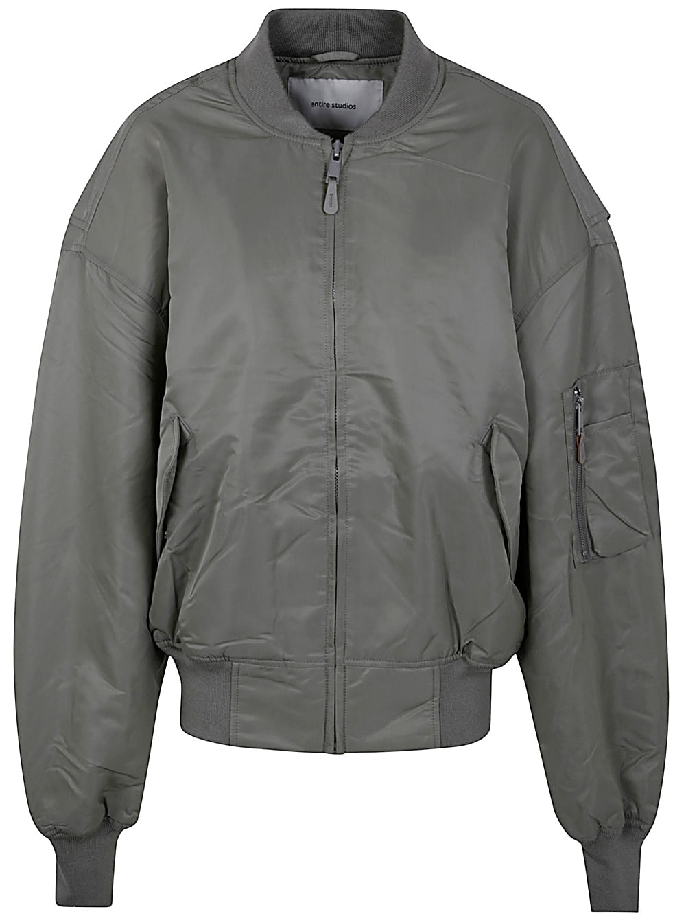 Shop Entire Studios Broad Bomber In Grey