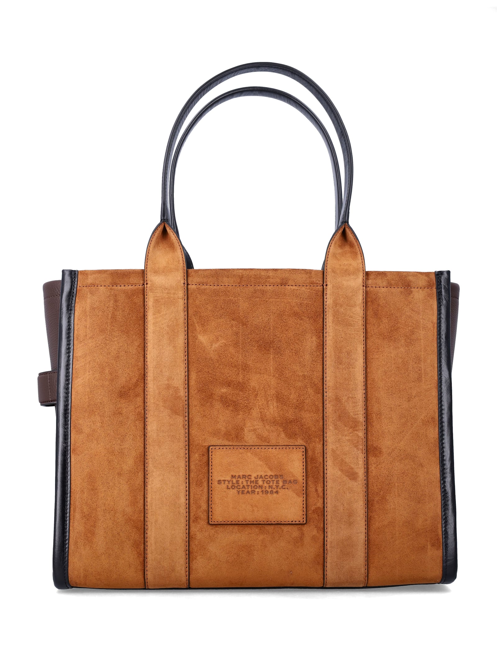 Marc Jacobs The Suede Large Tote Bag In Brown