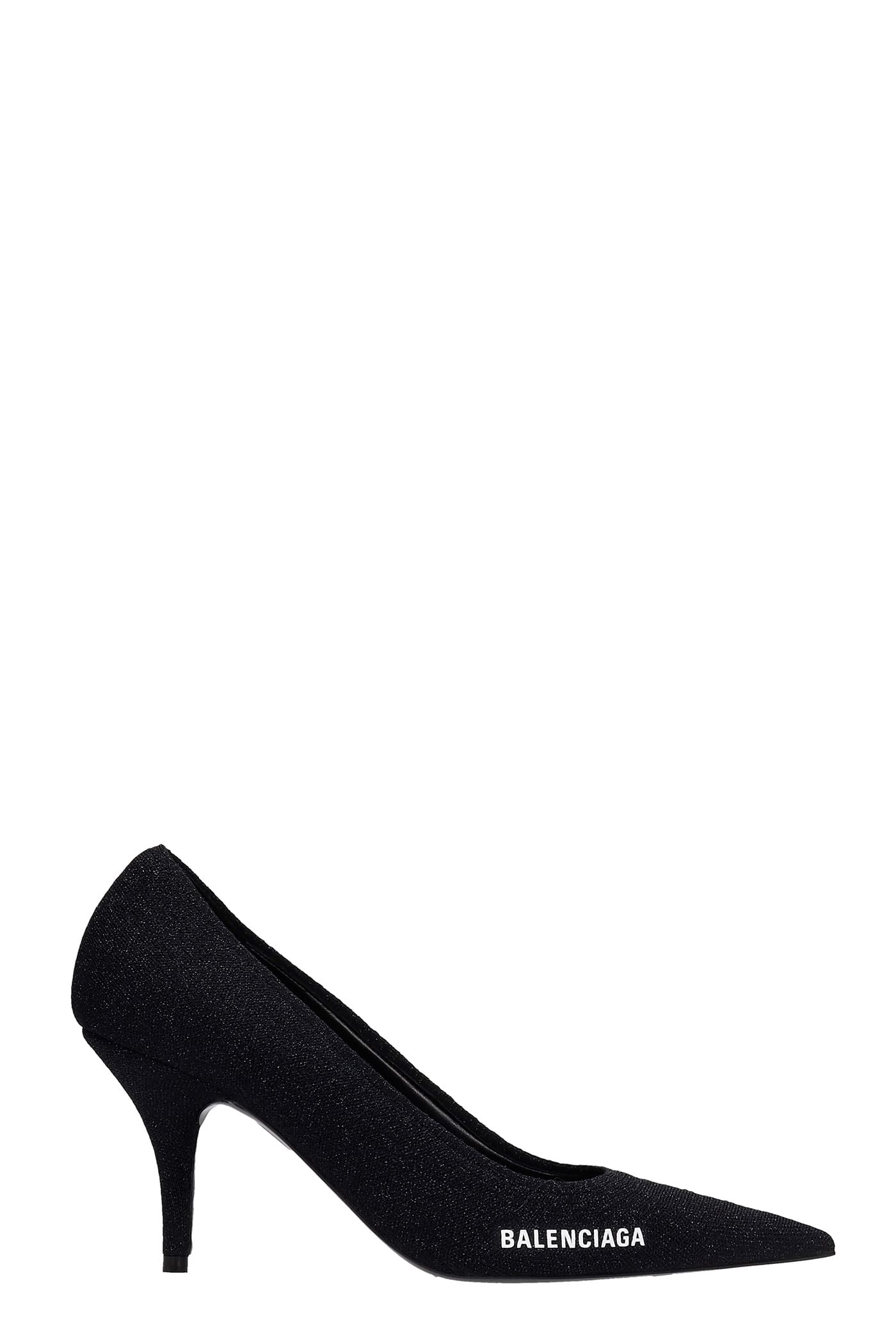 Buy Balenciaga Pumps In Black Synthetic Fibers online, shop Balenciaga shoes with free shipping