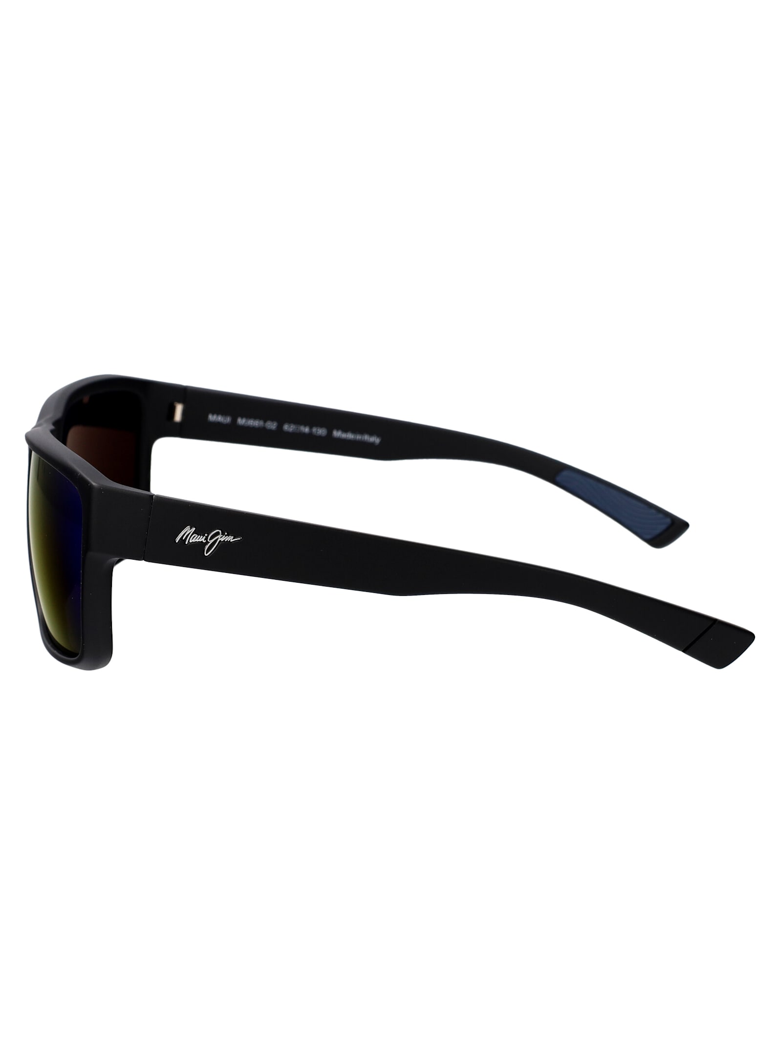 Shop Maui Jim Uila Sunglasses In Matte Black