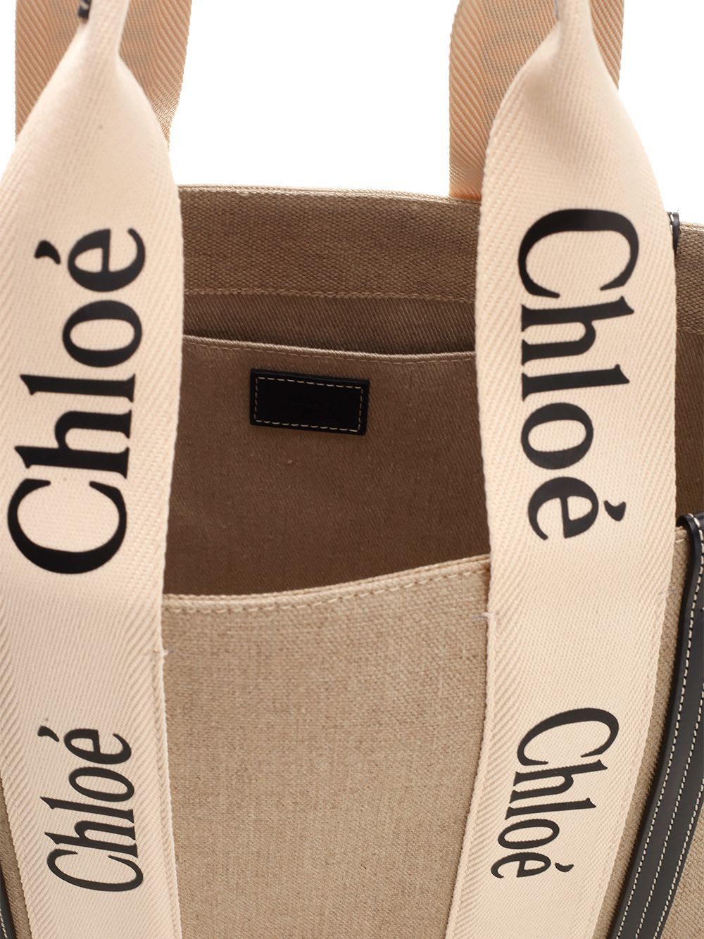 Shop Chloé Large Woody Tote Bag In Blue