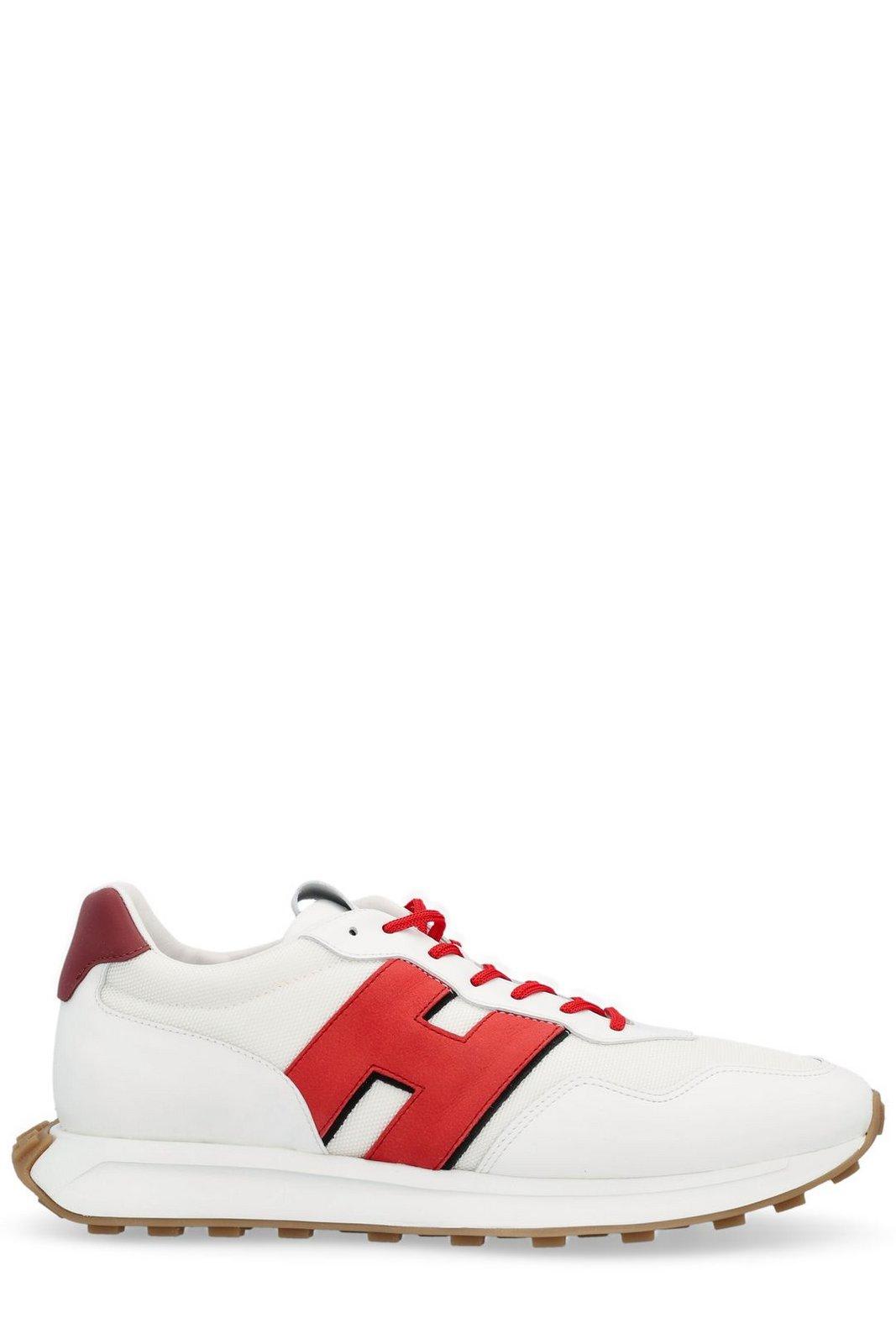 Shop Hogan H601 Lace-up Sneakers