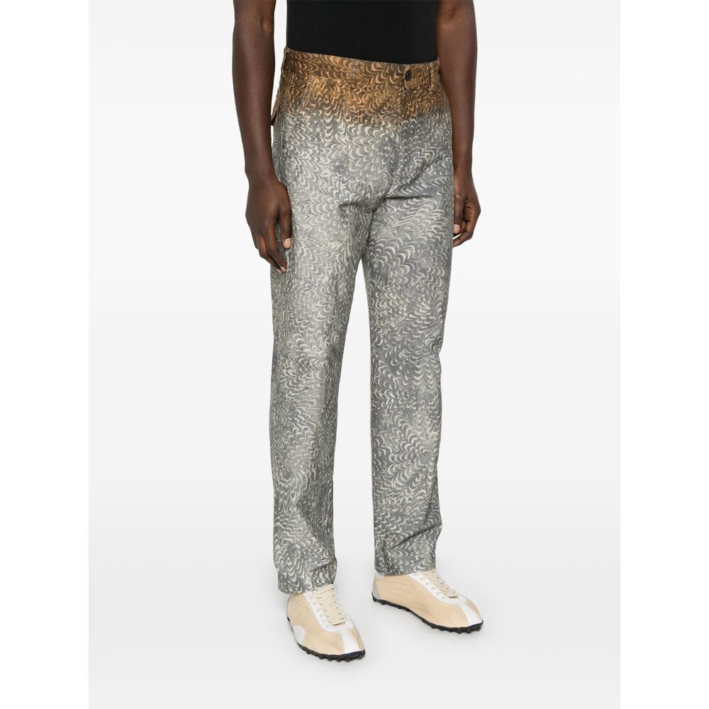 Dries Van Noten Pant In Gray