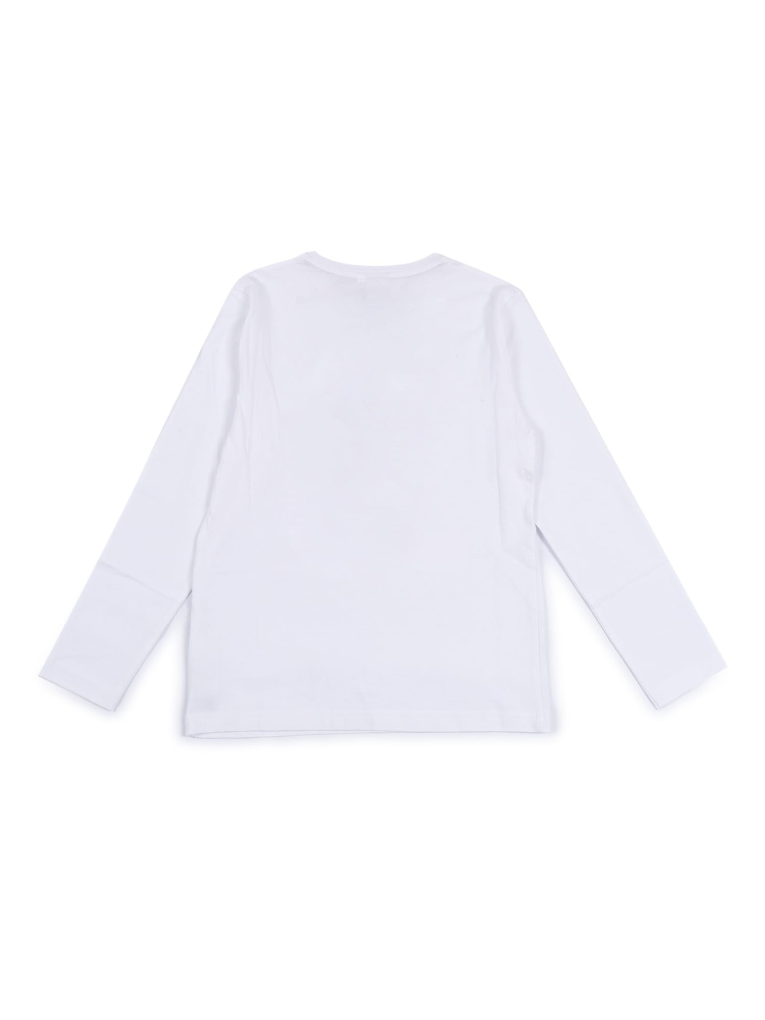 Hugo Boss T-shirt Boss Kids Color White In White