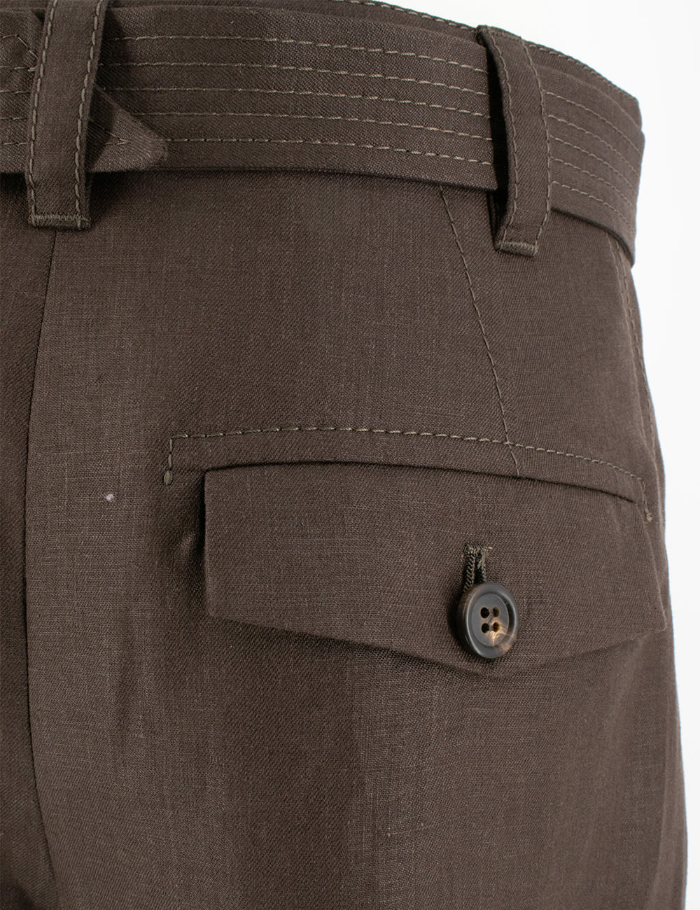 Brunello Cucinelli Pants In Dark Chocolate