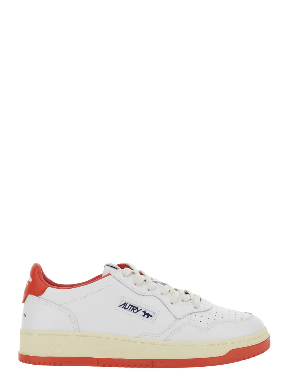 Autry Leather Low-top Sneakers In Blue