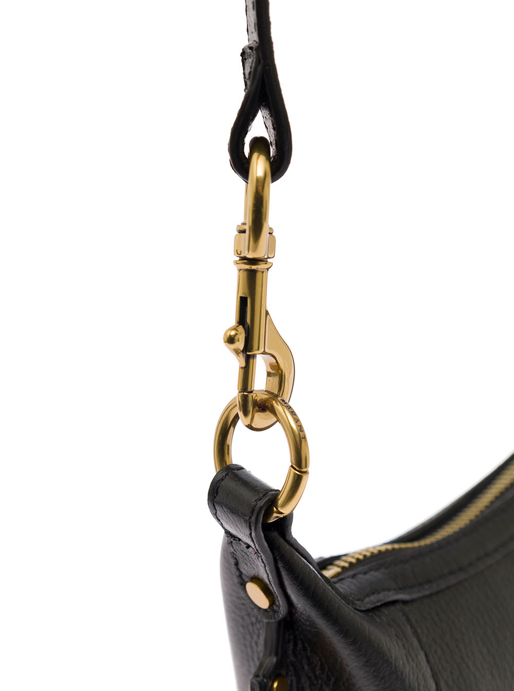 Isabel Marant Oskan Shoulder Bag In Black