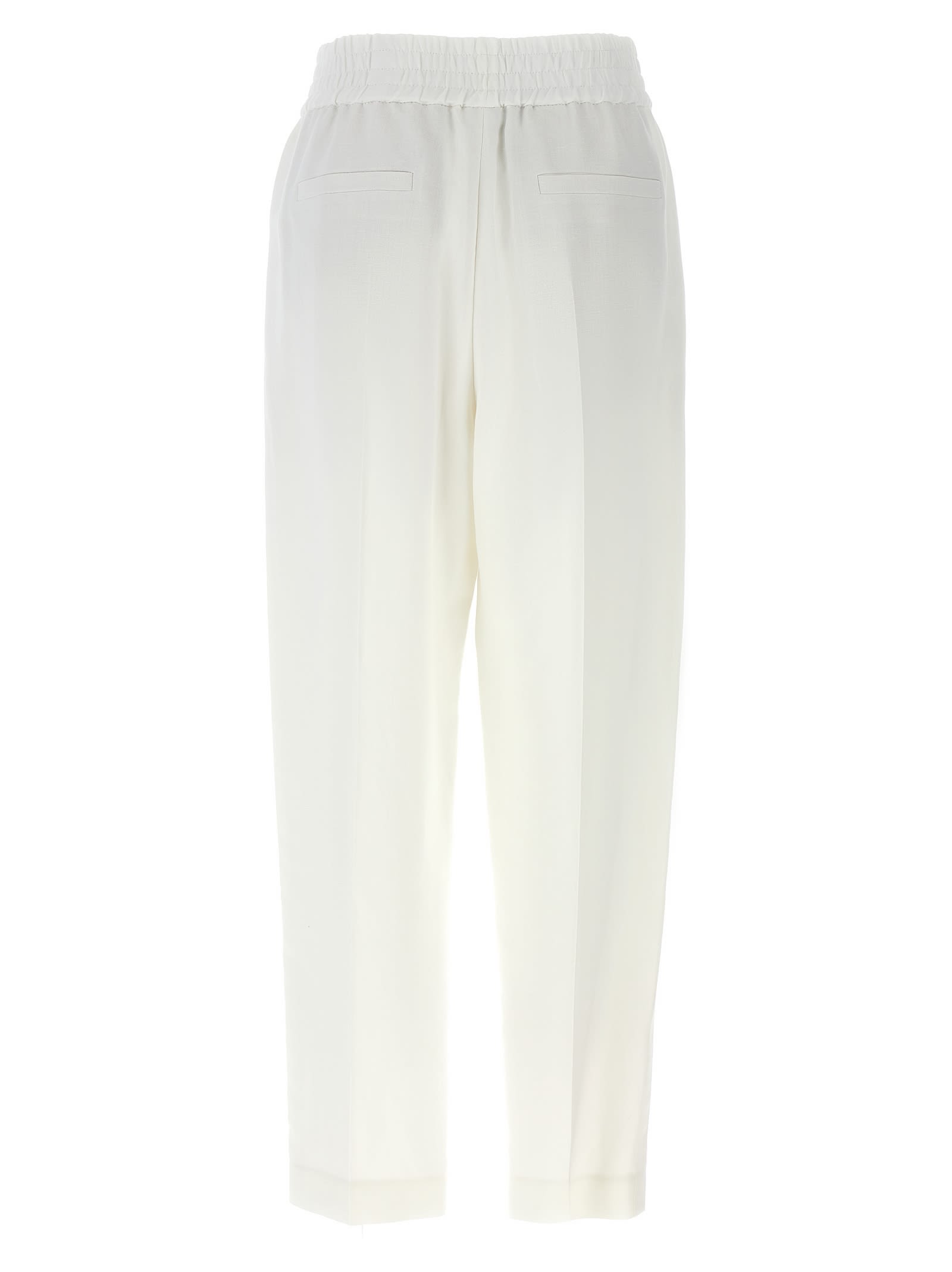 BRUNELLO CUCINELLI LINEN TROUSERS