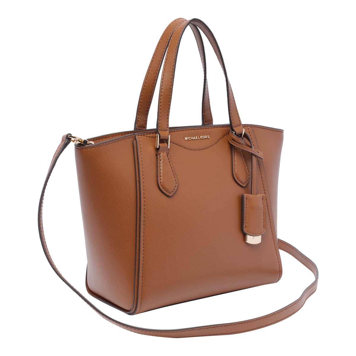 Shop Michael Michael Kors Small Taryn Tote Bag In Brown