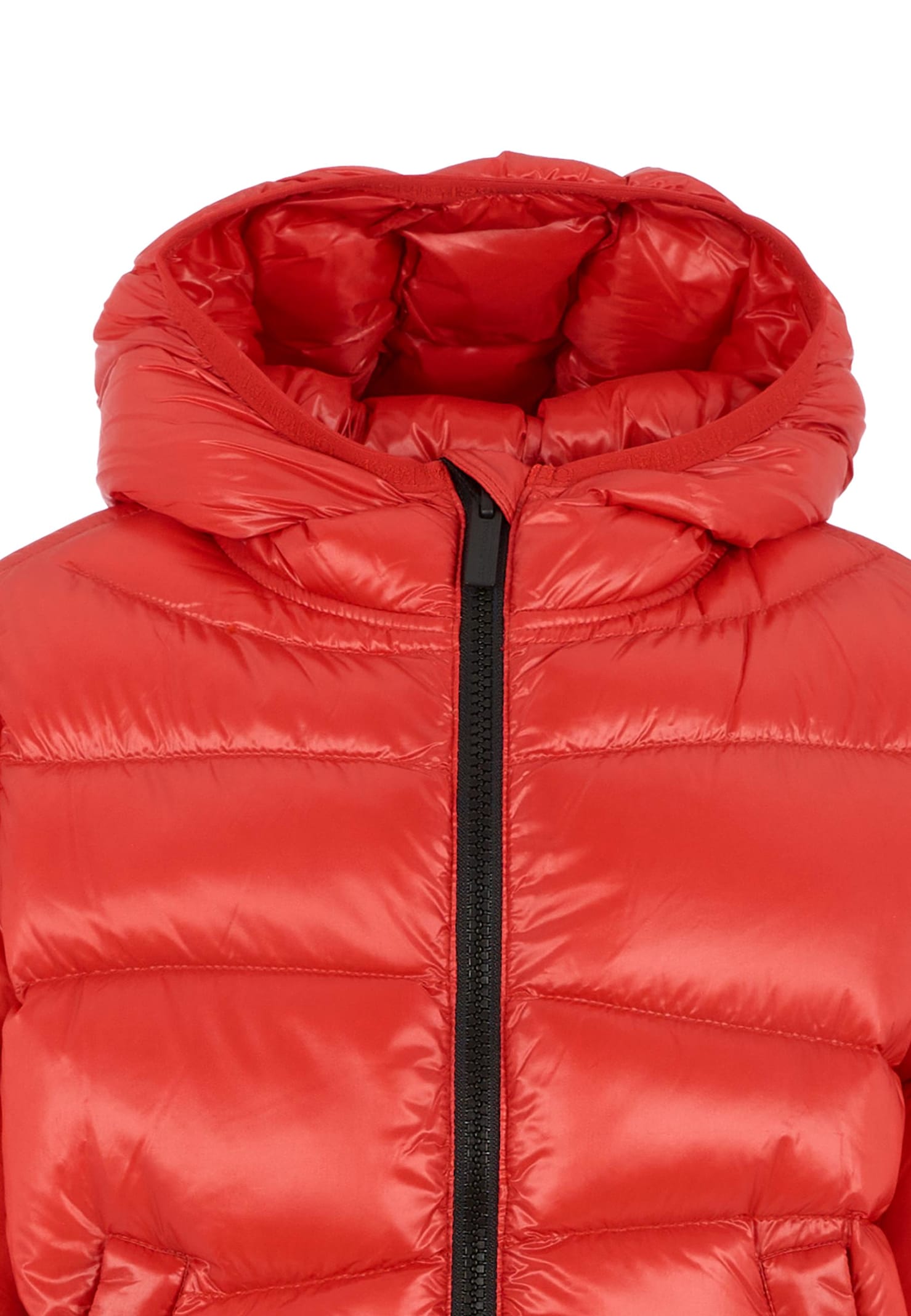 Colmar Hooded Puffer Jacket In Red