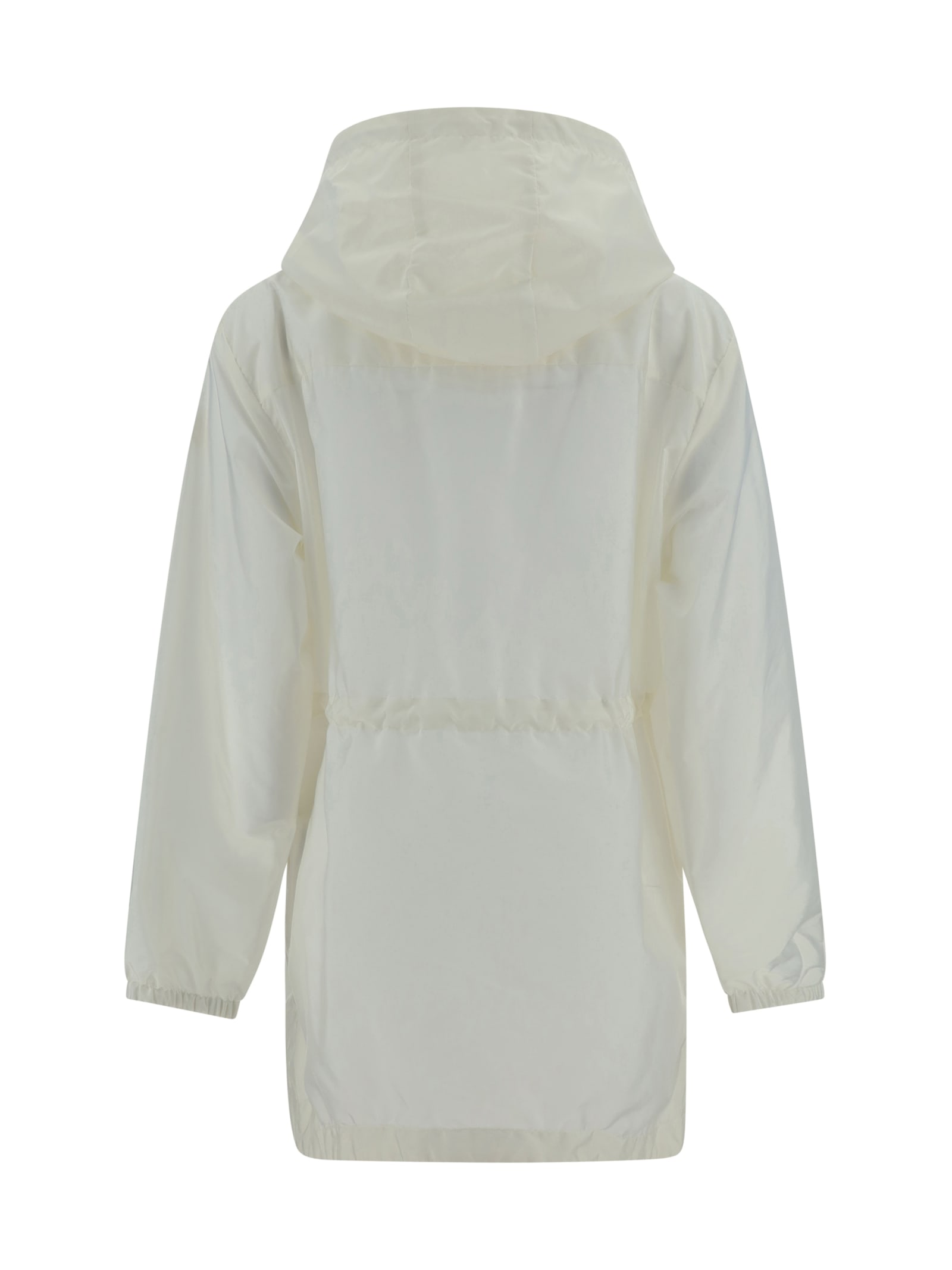 Shop Moncler Filira Hooded Jacket In White