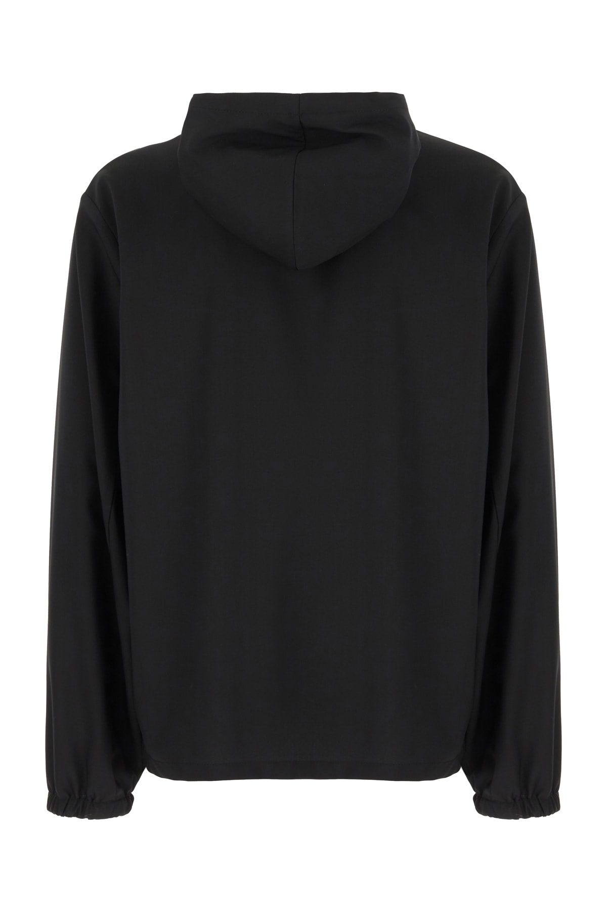 Shop Givenchy Black Wool Sweatshirt